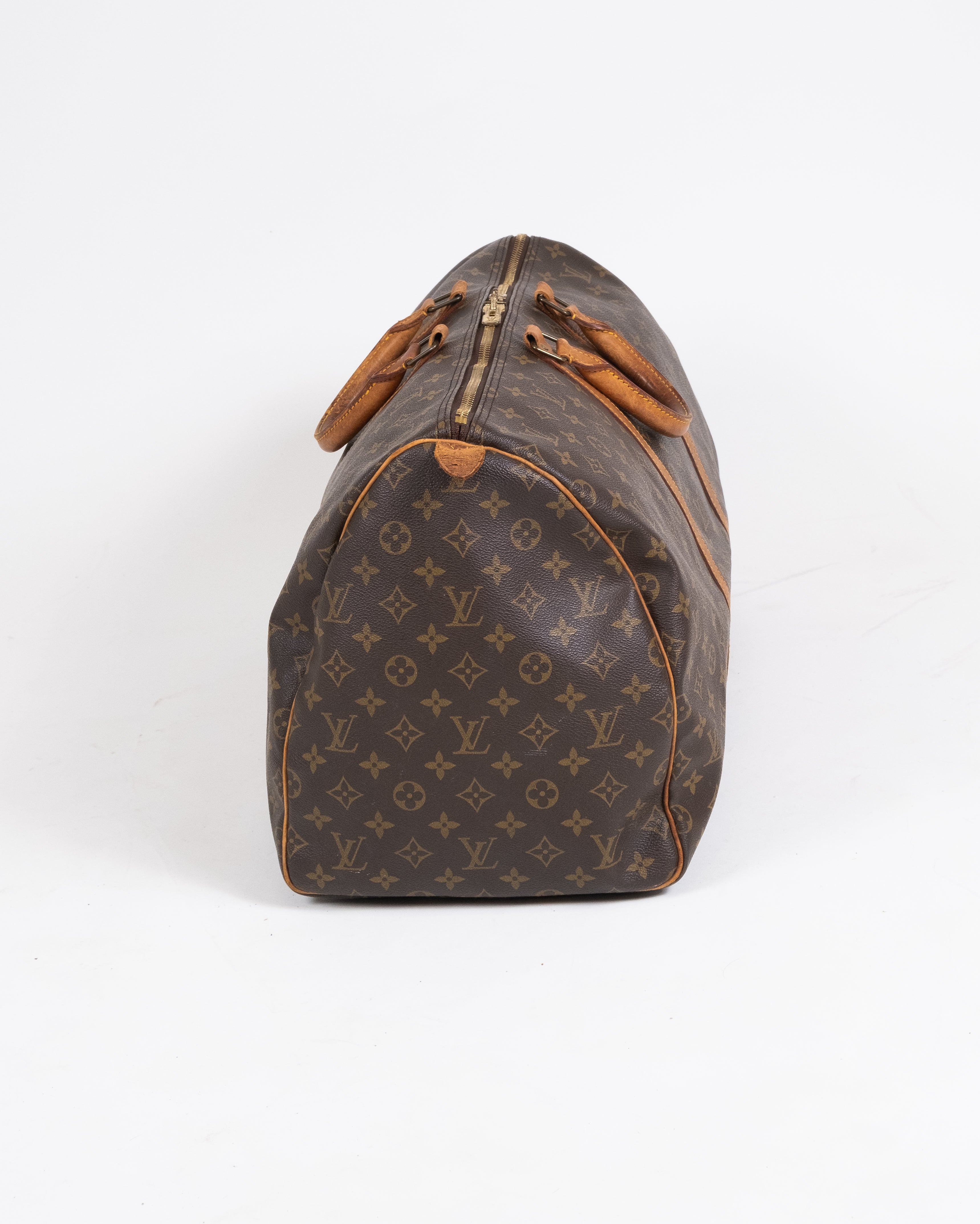 Louis Vuitton Sac de voyage Keepall 55 Monogram Marron
