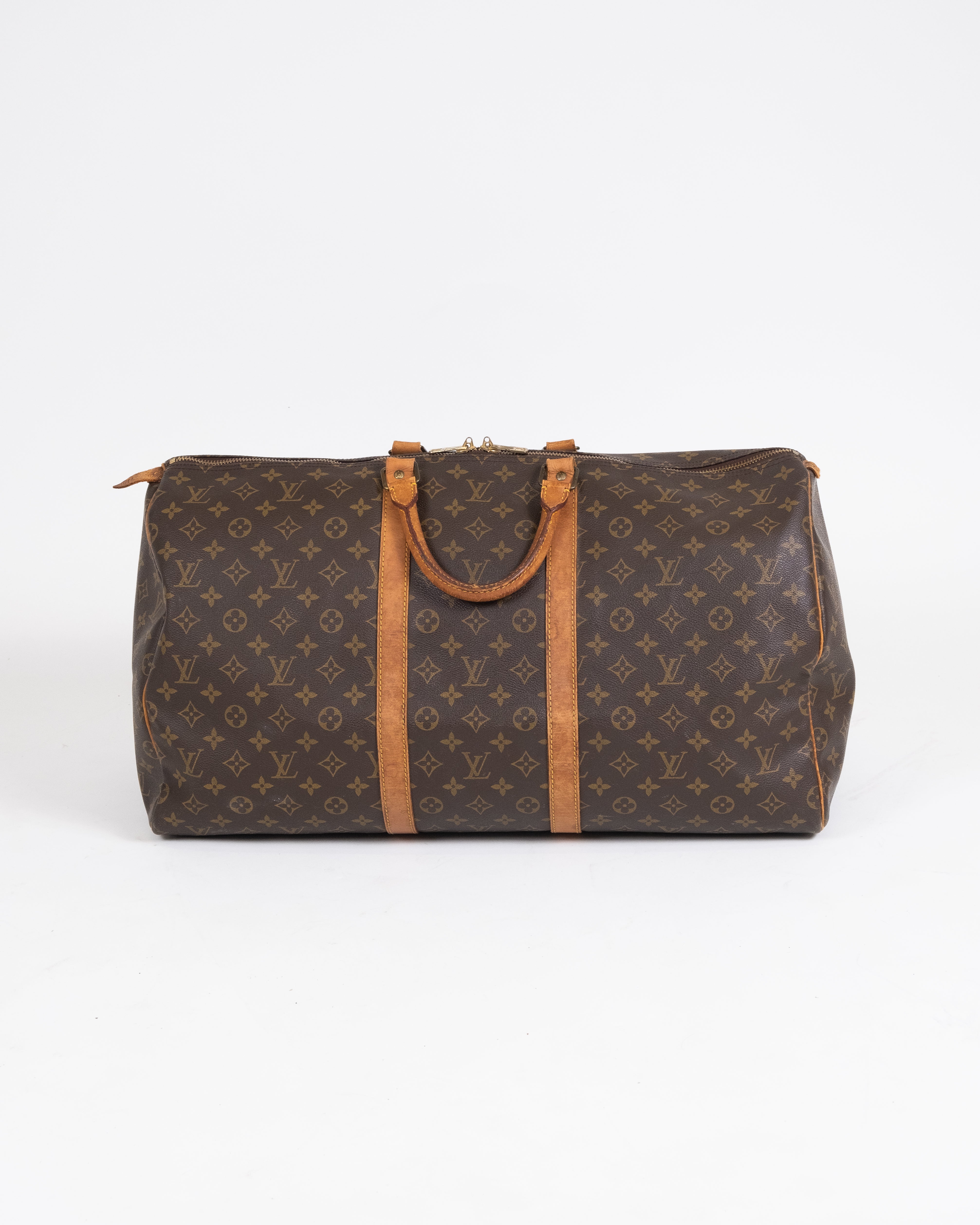 Louis Vuitton Sac de voyage Keepall 55 Monogram Marron