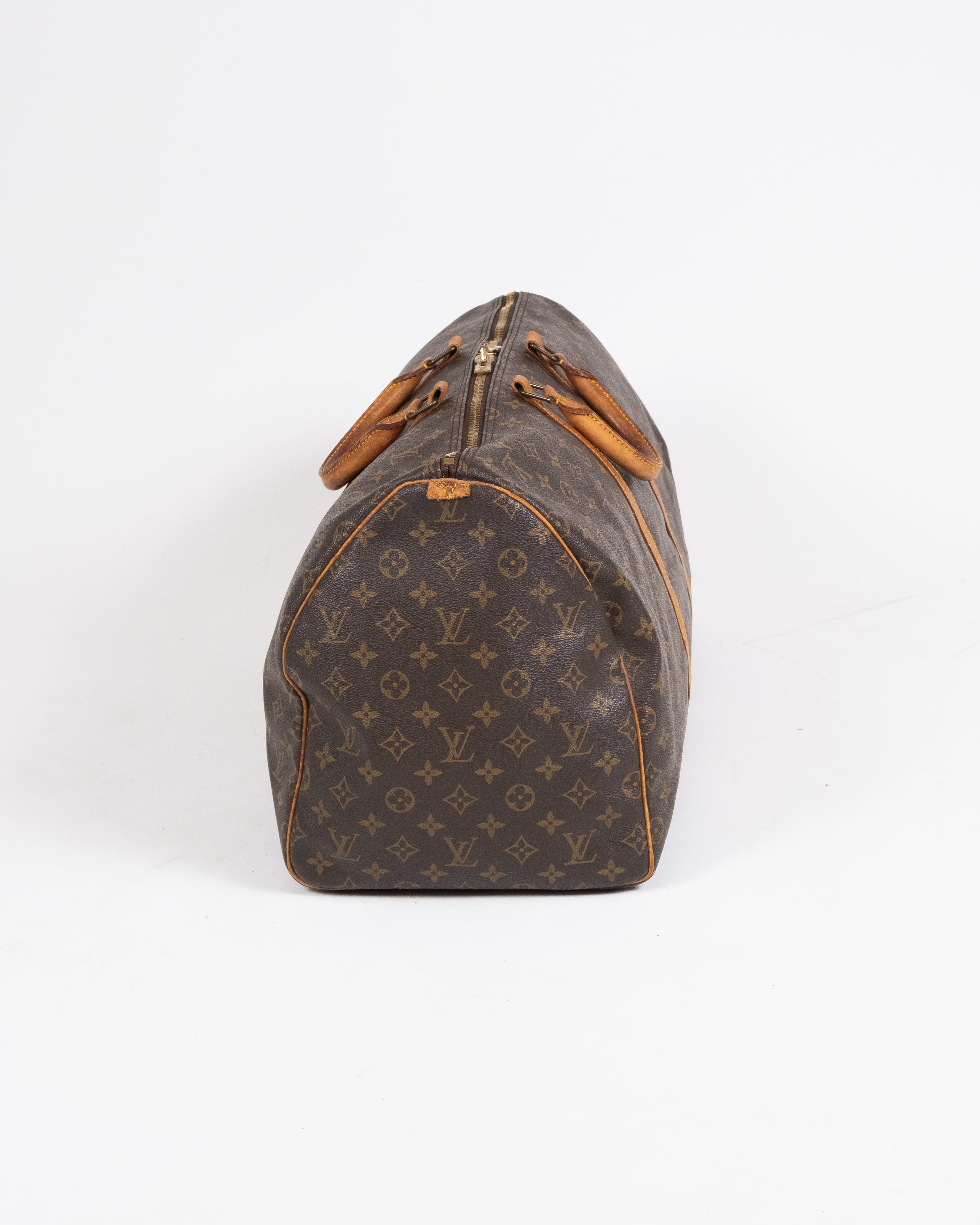 Louis Vuitton Sac de voyage Keepall 55 Monogram Marron