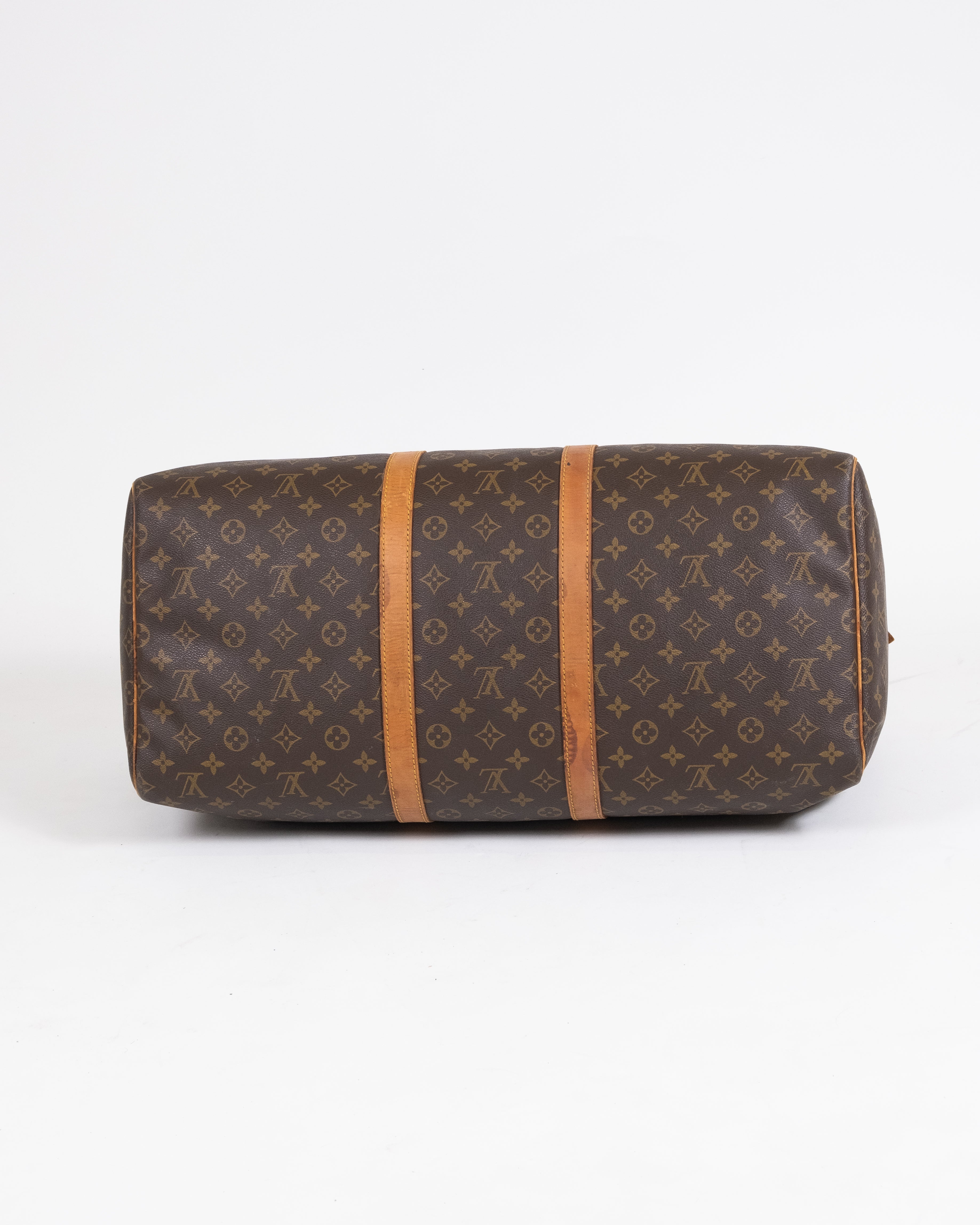 Louis Vuitton Sac de voyage Keepall 55 Monogram Marron