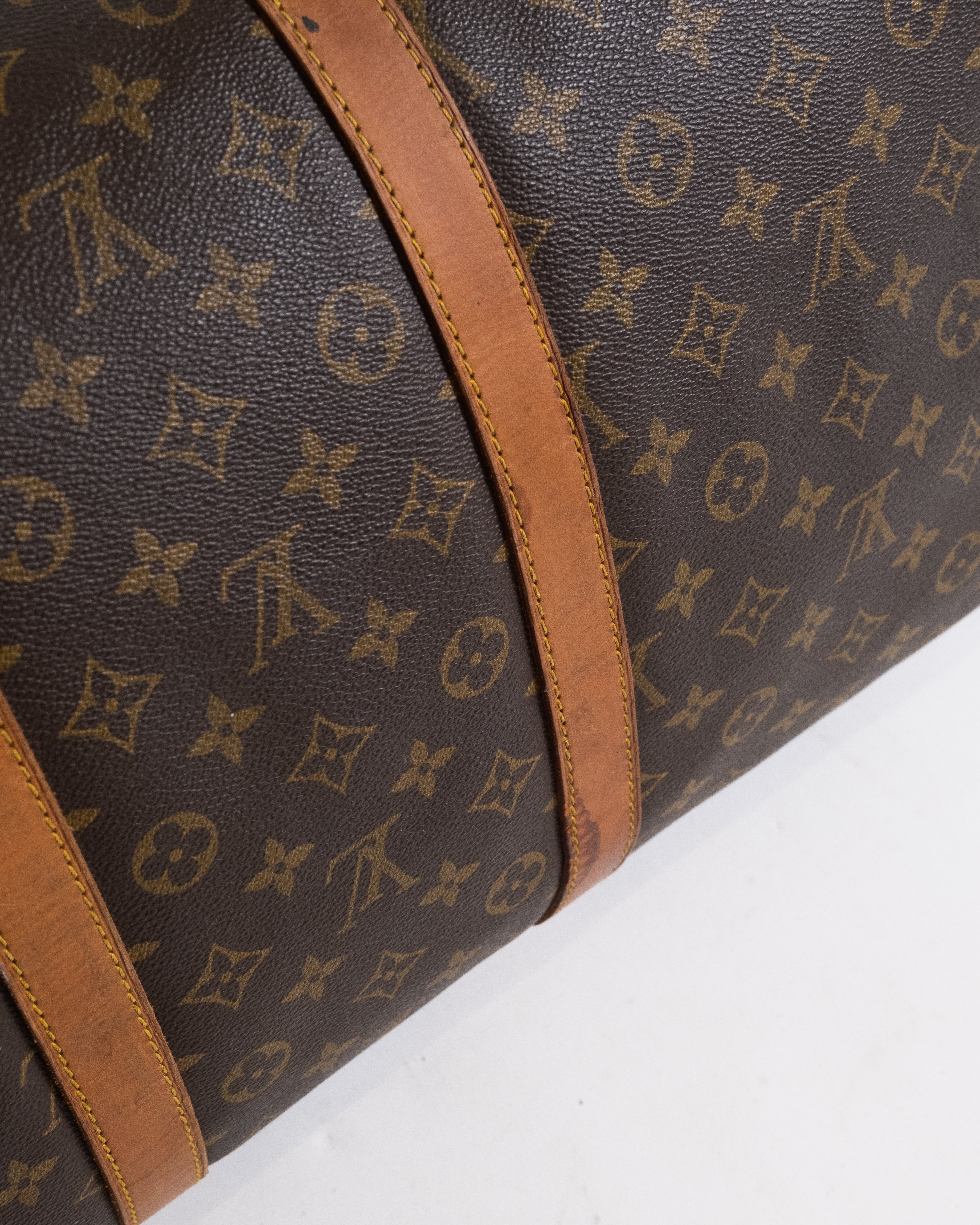 Louis Vuitton Sac de voyage Keepall 55 Monogram Marron
