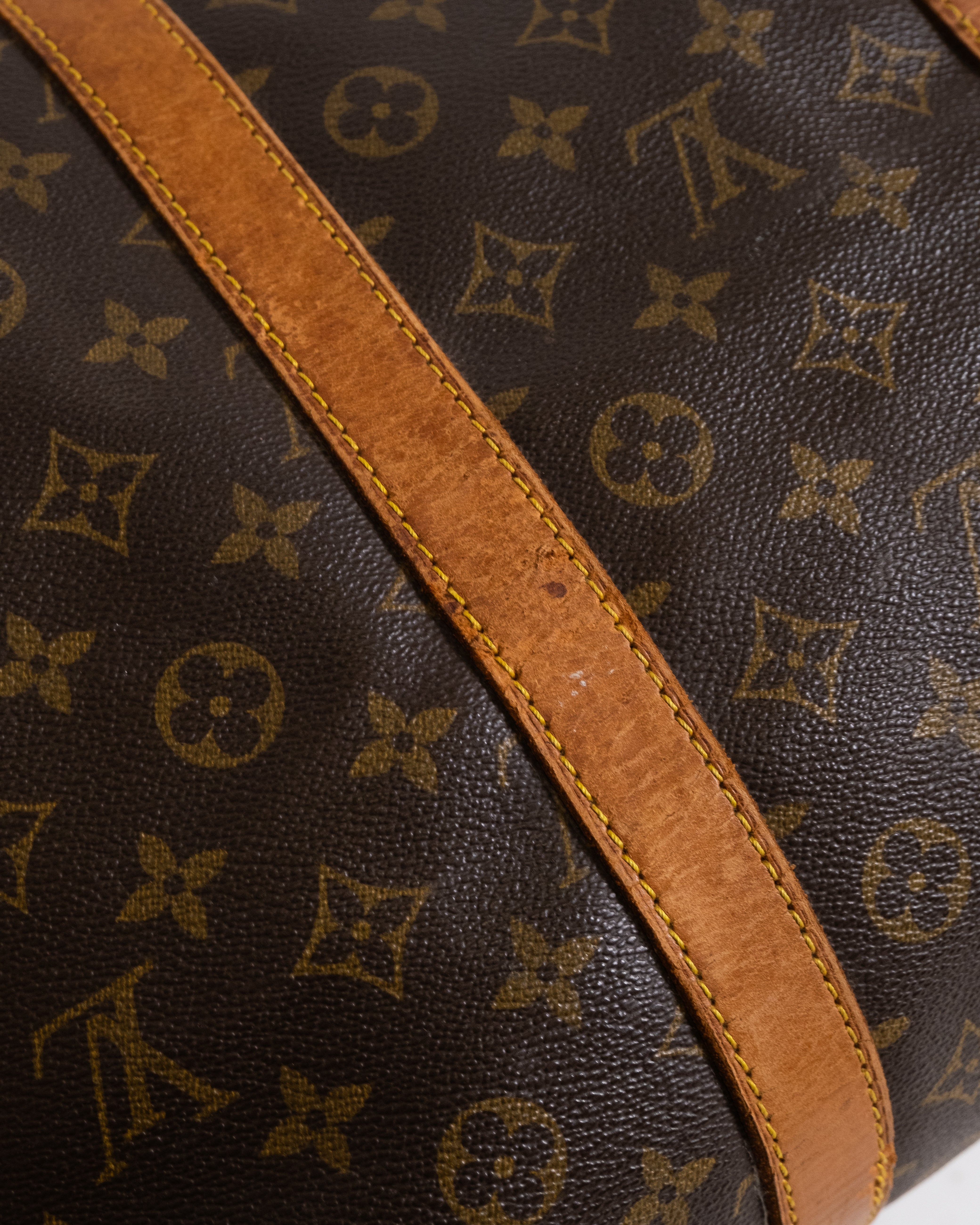 Louis Vuitton Sac de voyage Keepall 55 Monogram Marron