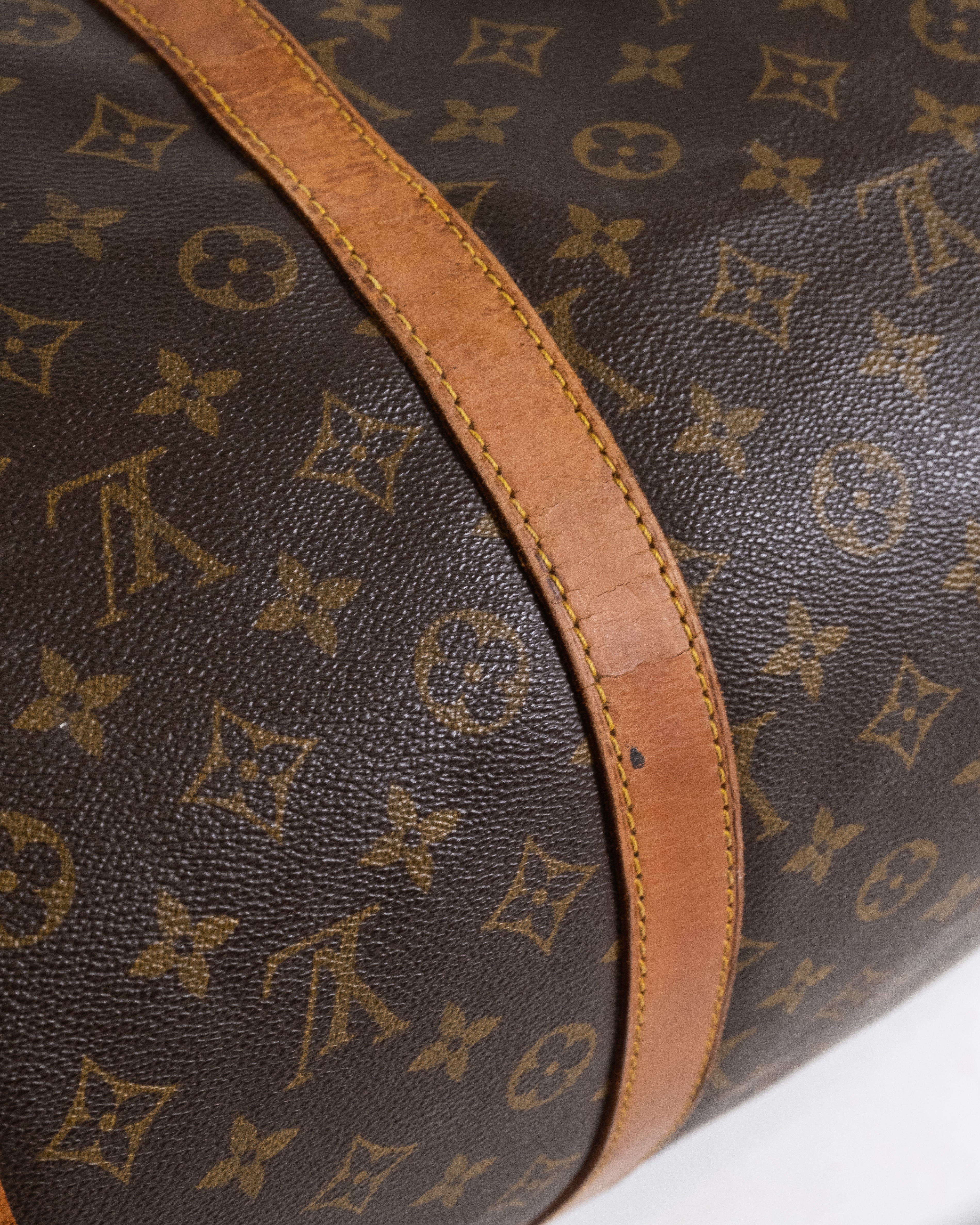 Louis Vuitton Sac de voyage Keepall 55 Monogram Marron