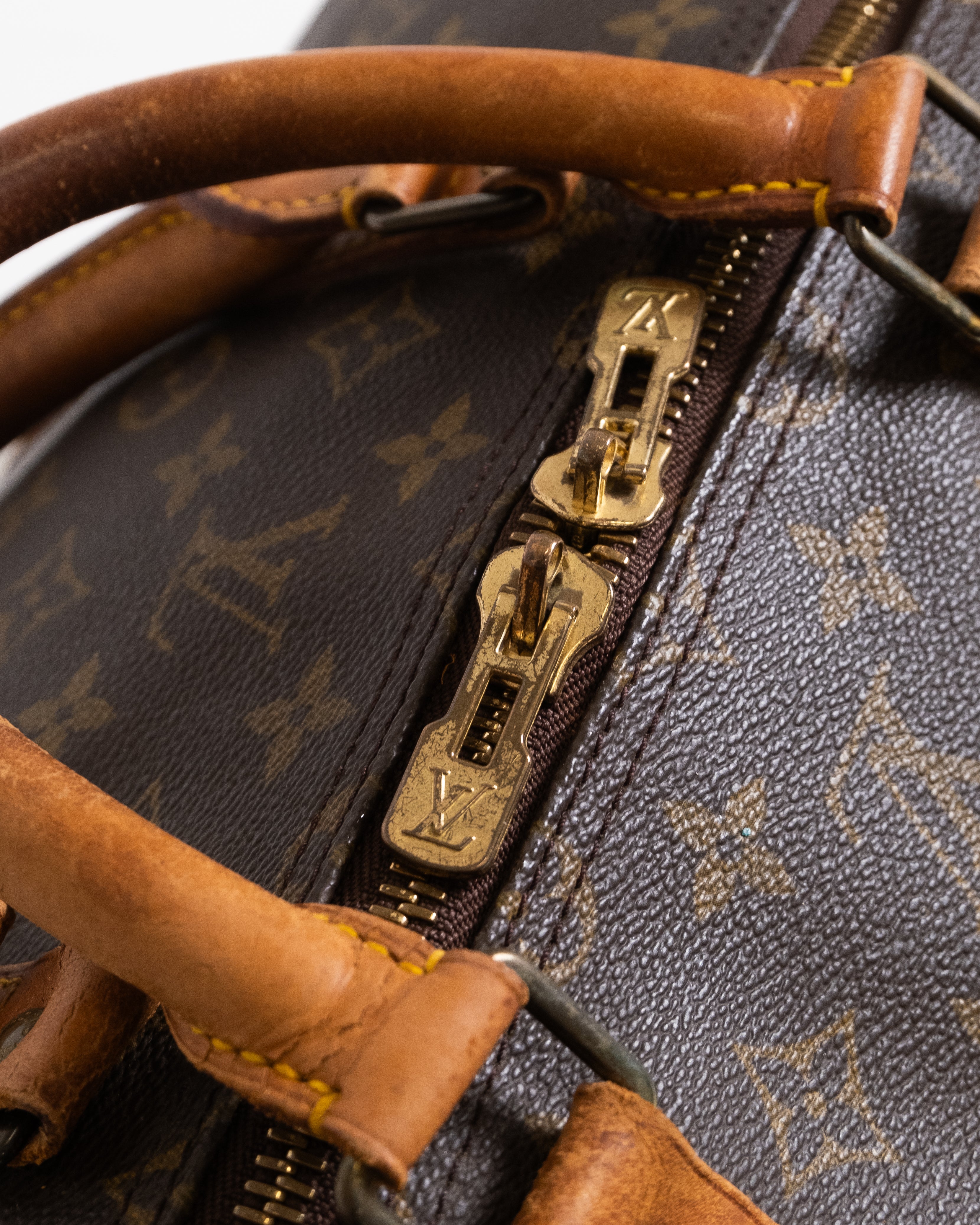 Louis Vuitton Sac de voyage Keepall 55 Monogram Marron