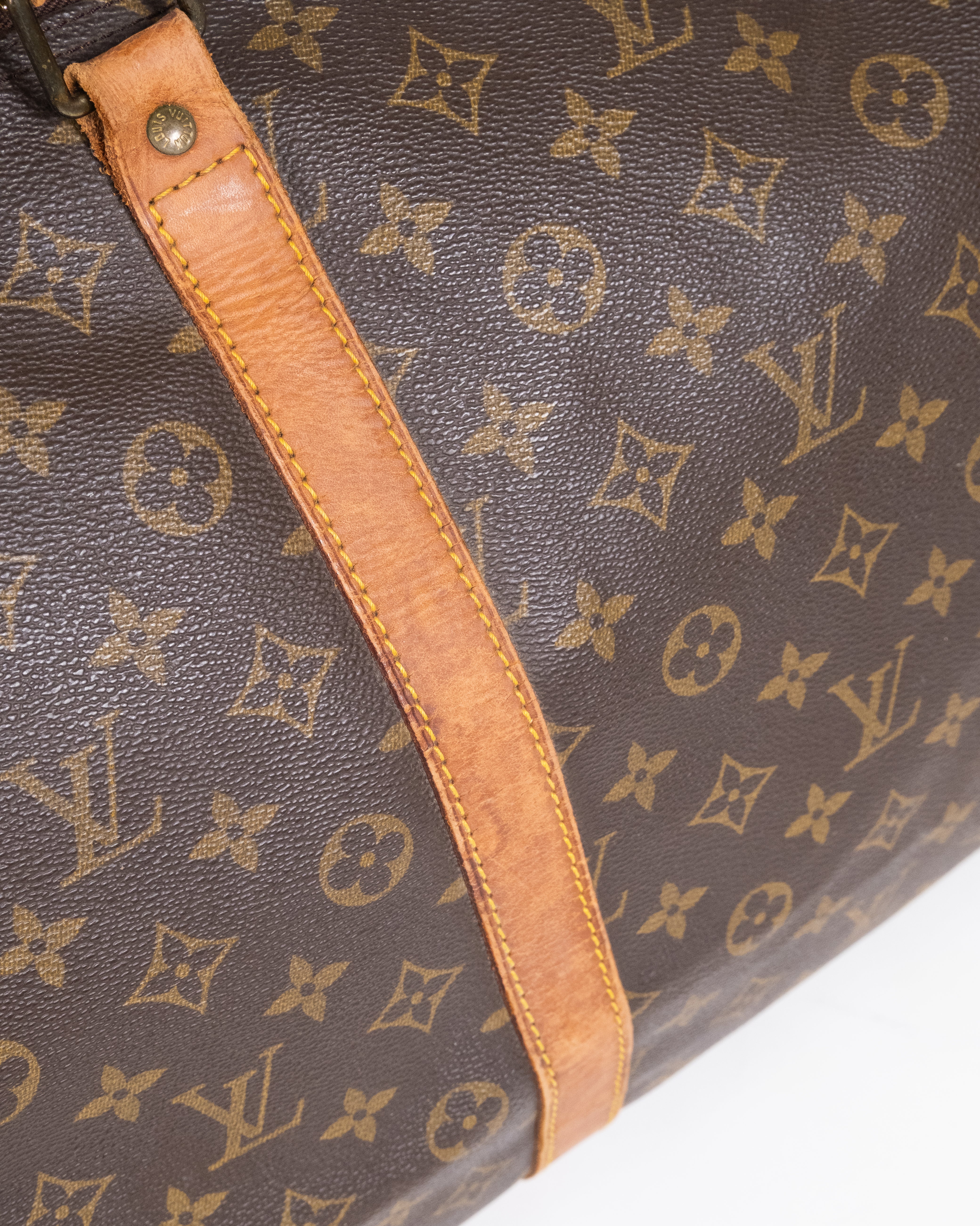 Louis Vuitton Sac de voyage Keepall 55 Monogram Marron