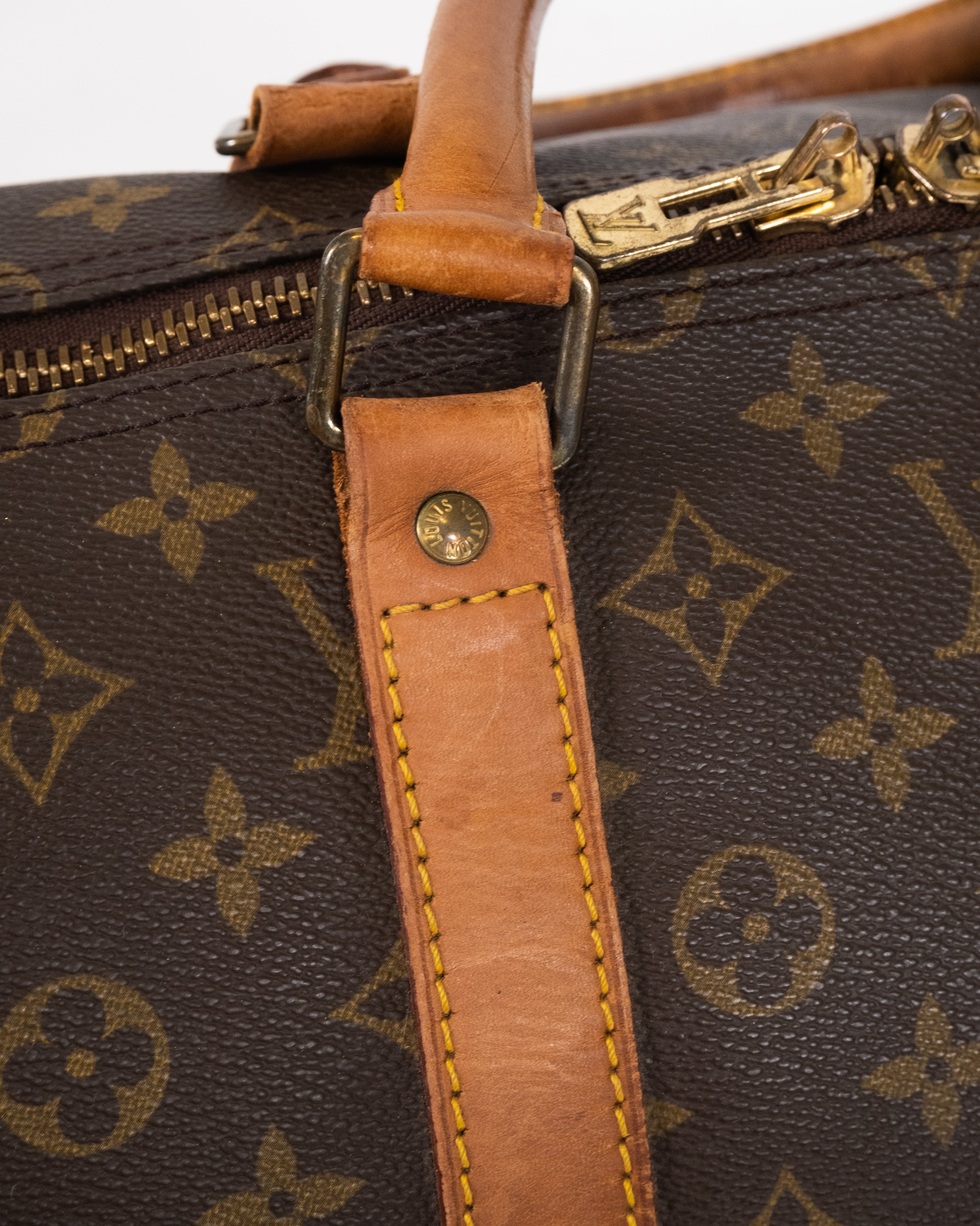 Louis Vuitton Sac de voyage Keepall 55 Monogram Marron