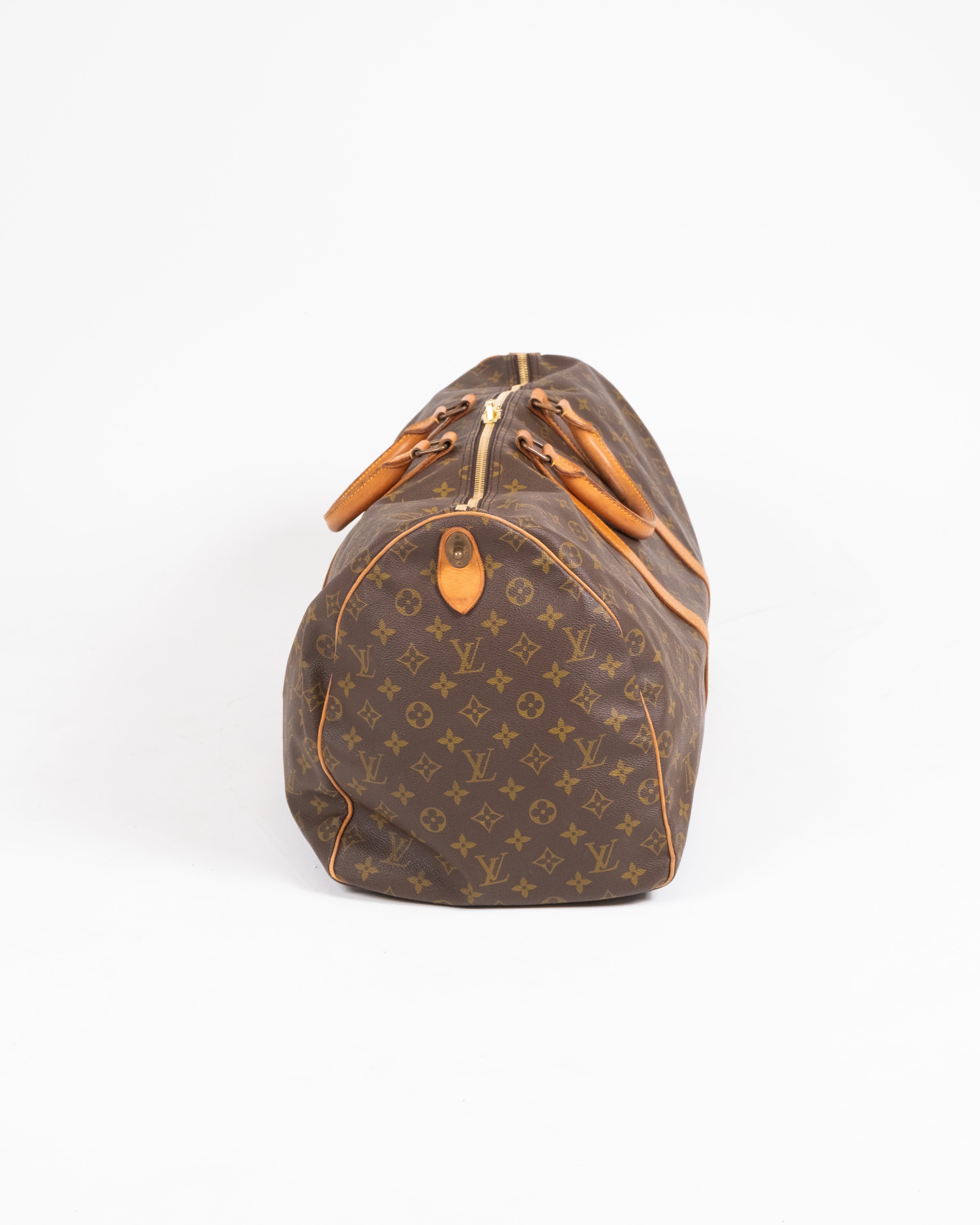Louis Vuitton Sac de voyage Keepall 55 Monogram Marron