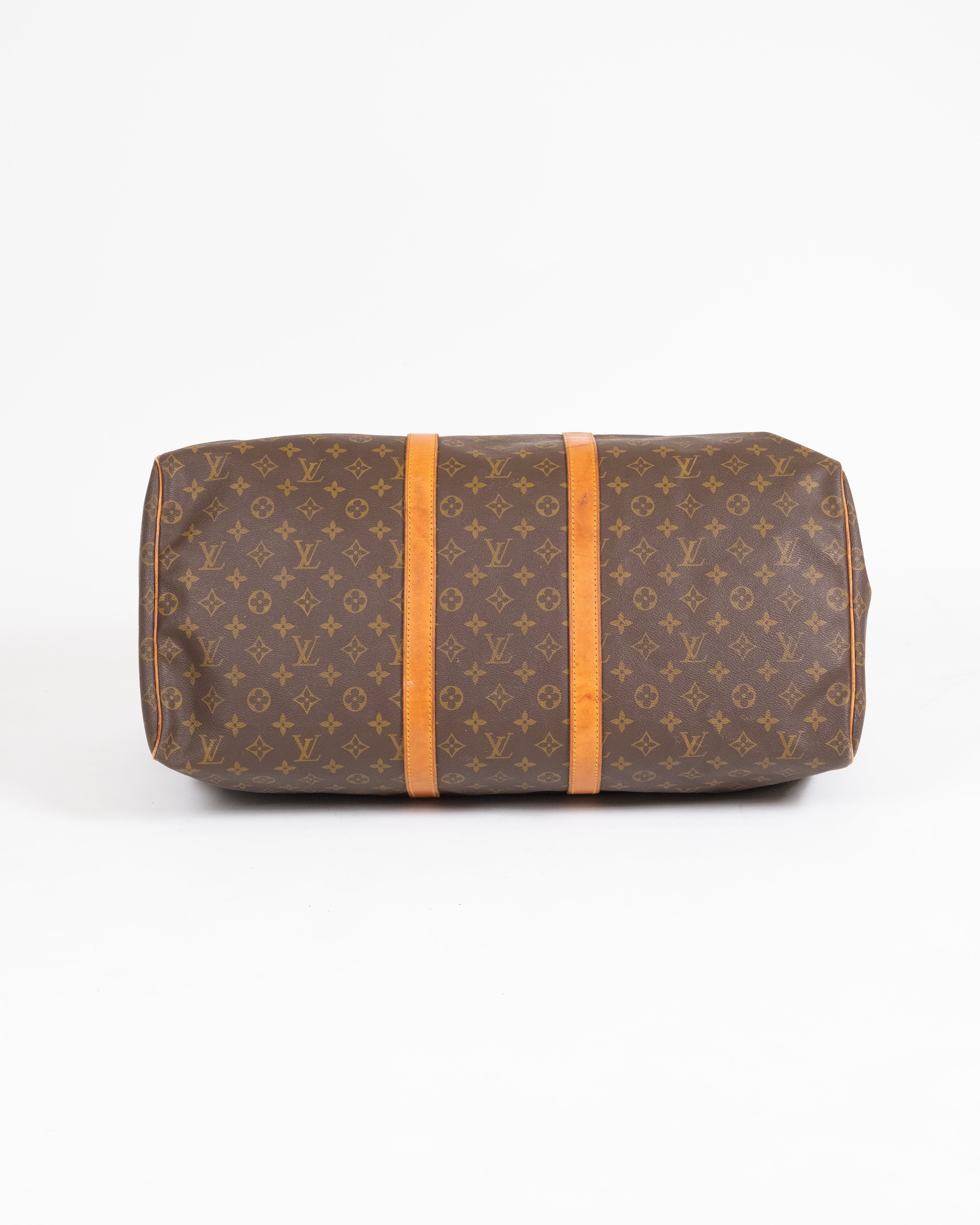 Louis Vuitton Sac de voyage Keepall 55 Monogram Marron