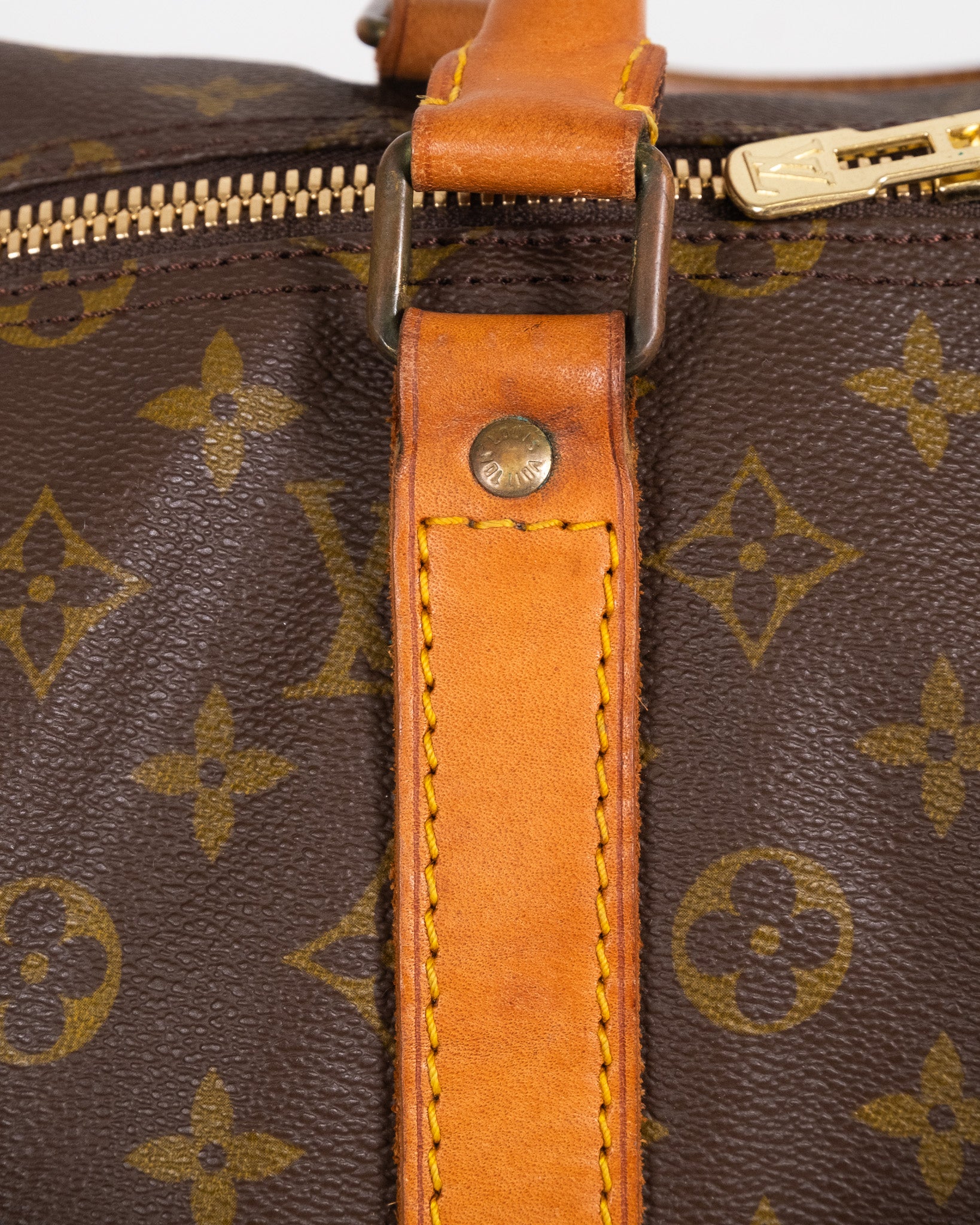 Louis Vuitton Sac de voyage Keepall 55 Monogram Marron