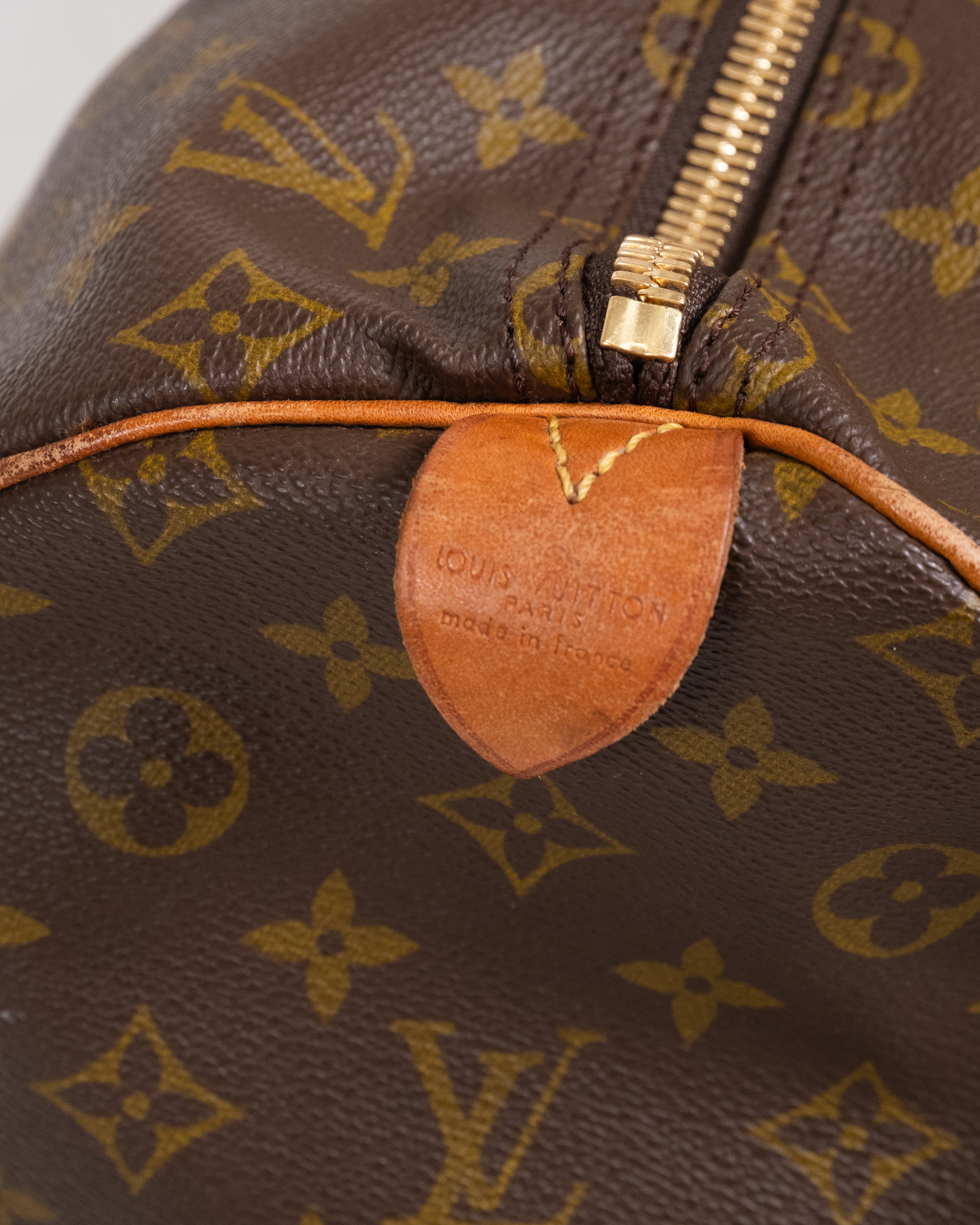 Louis Vuitton Sac de voyage Keepall 55 Monogram Marron