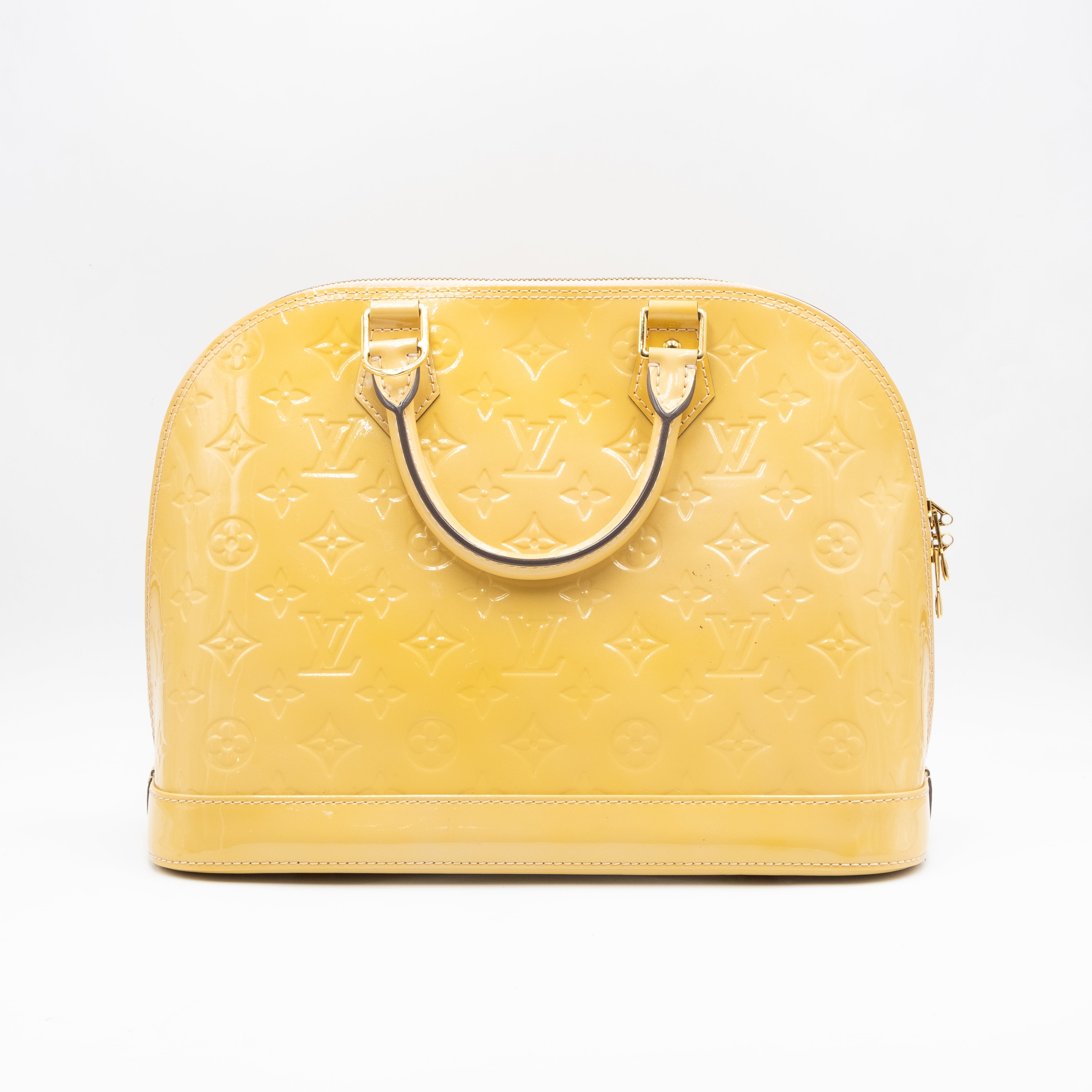 Louis Vuitton Sac à main - Alma Monogram - Vernis Yellow
