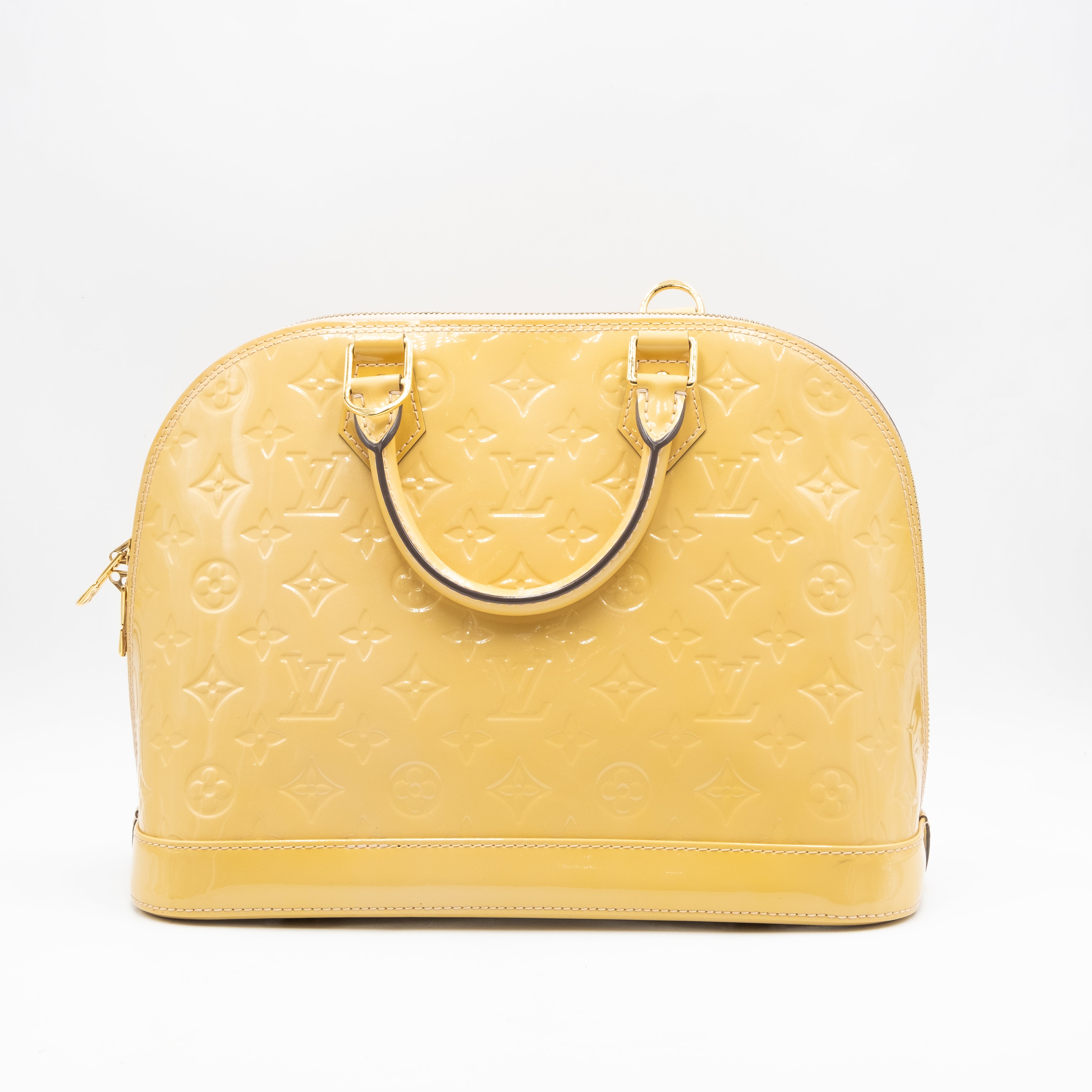 Louis Vuitton Sac à main - Alma Monogram - Vernis Yellow