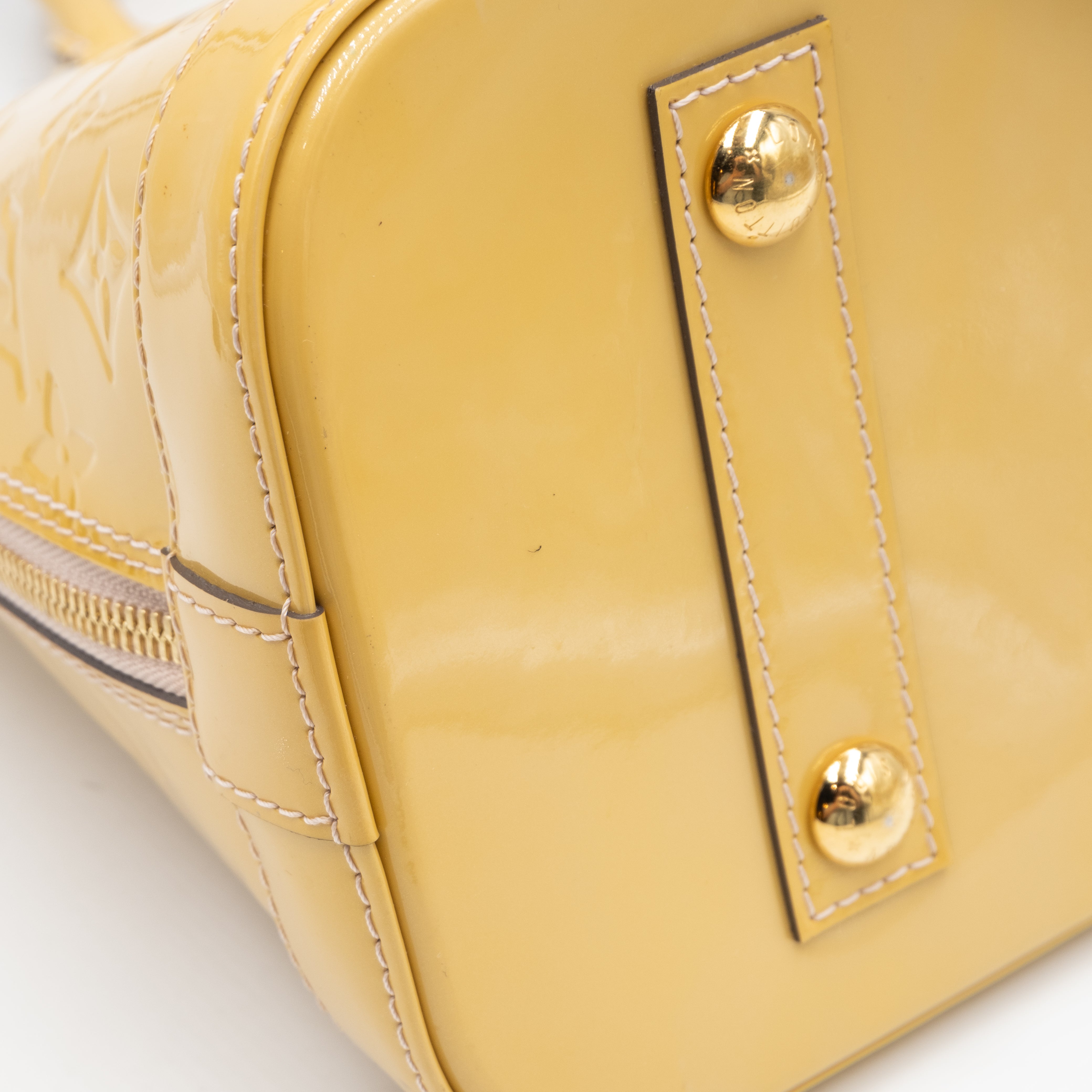 Louis Vuitton Sac à main - Alma Monogram - Vernis Yellow