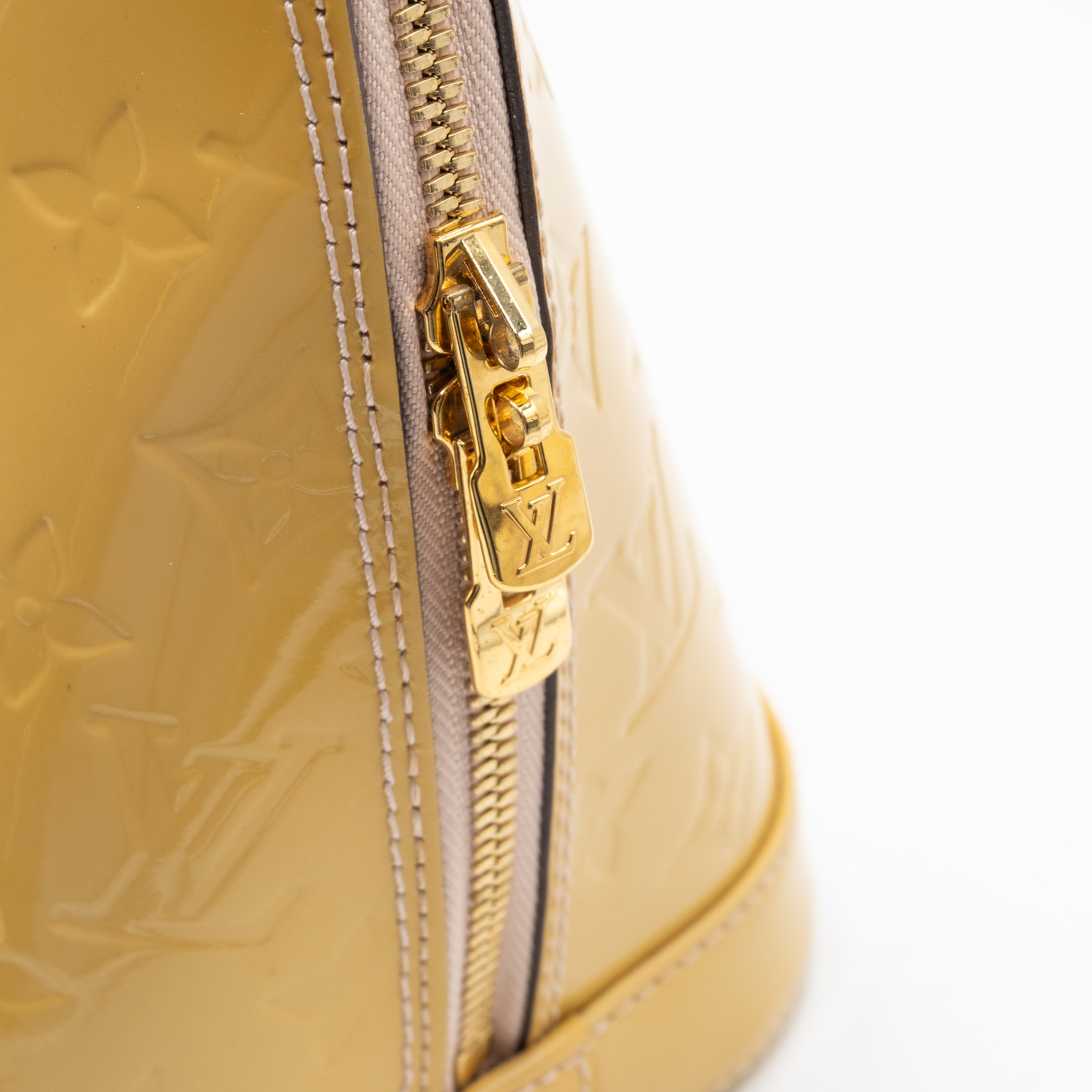 Louis Vuitton Sac à main - Alma Monogram - Vernis Yellow