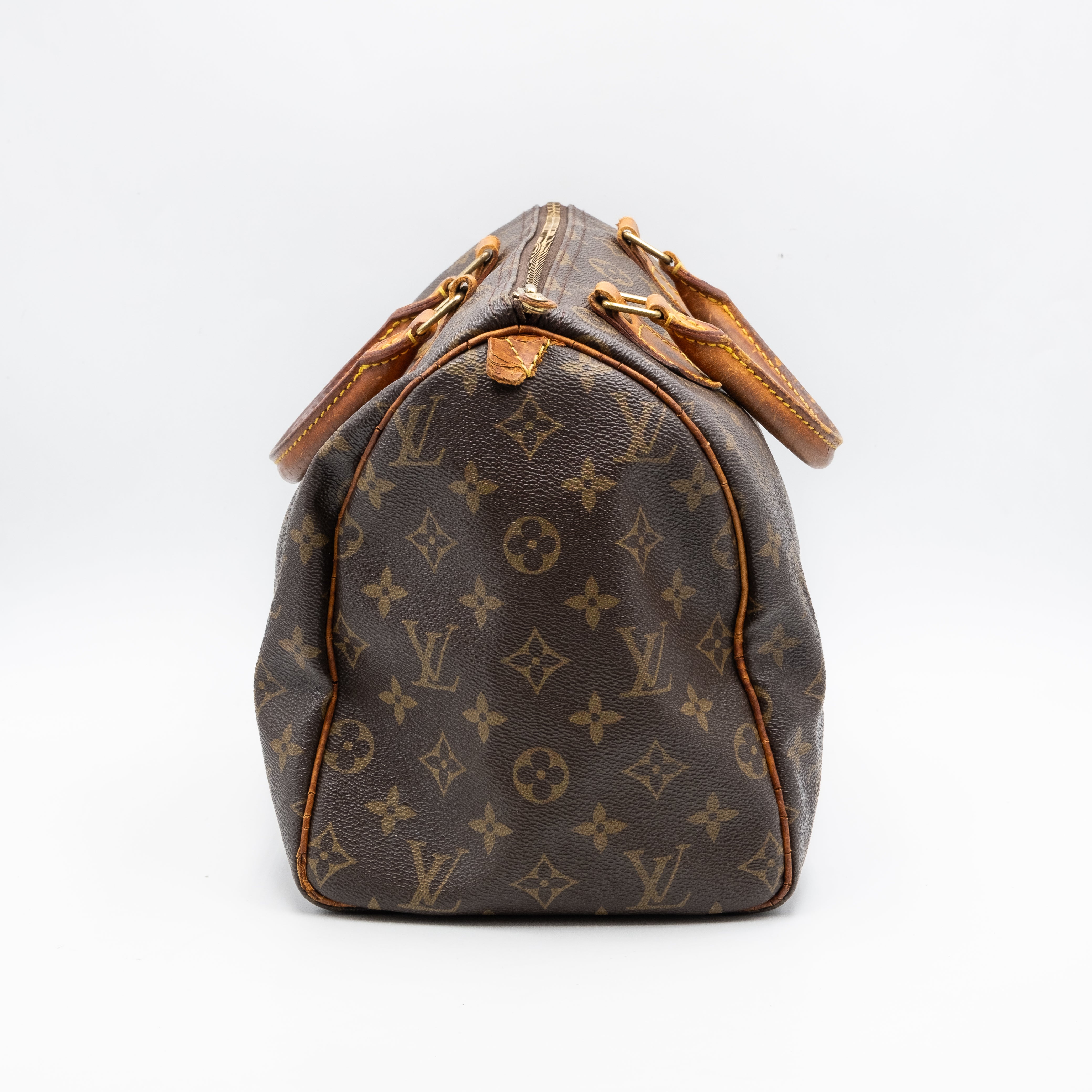 Louis Vuitton Sac à main Speedy 30 Vintage Monogram Marron