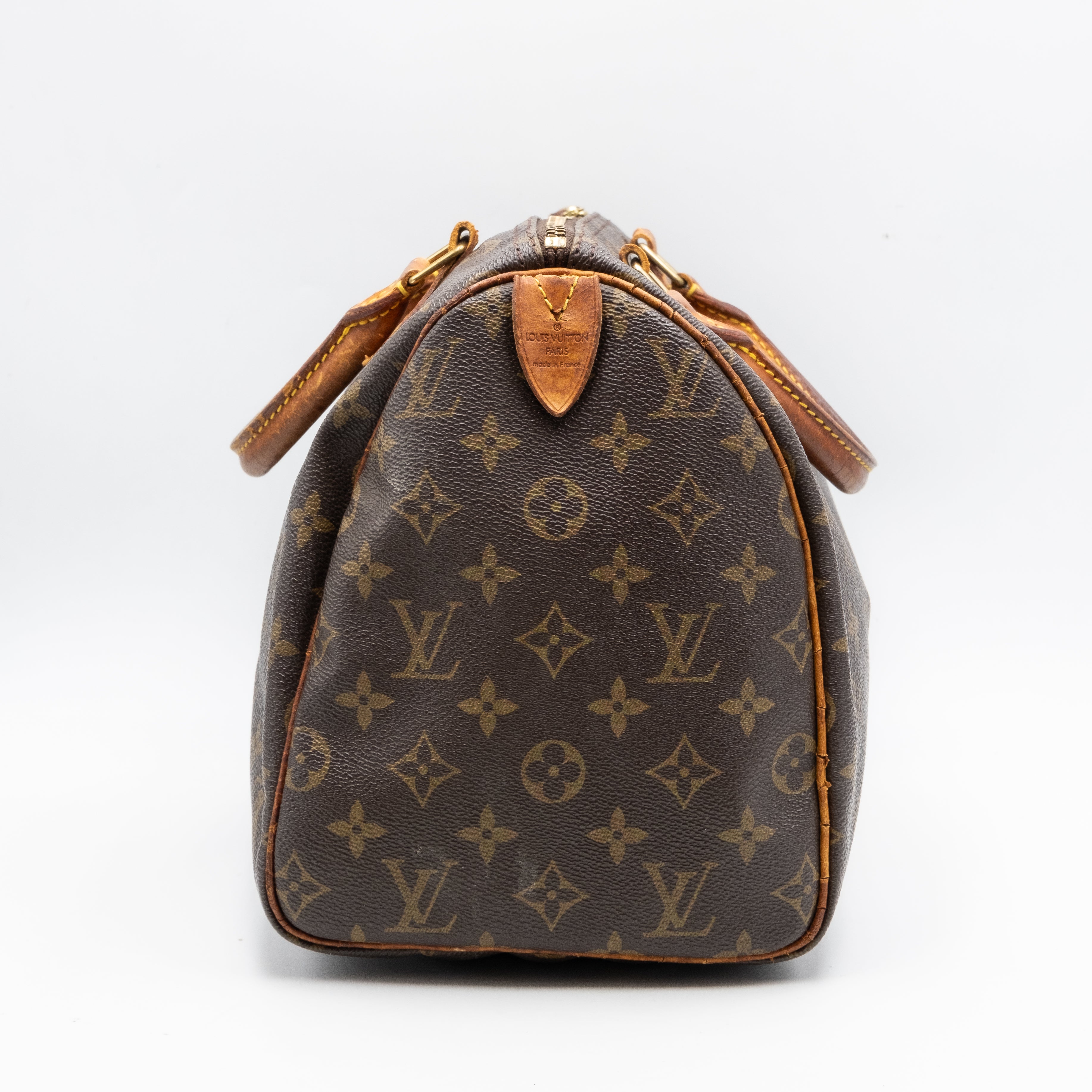 Louis Vuitton Sac à main Speedy 30 Vintage Monogram Marron