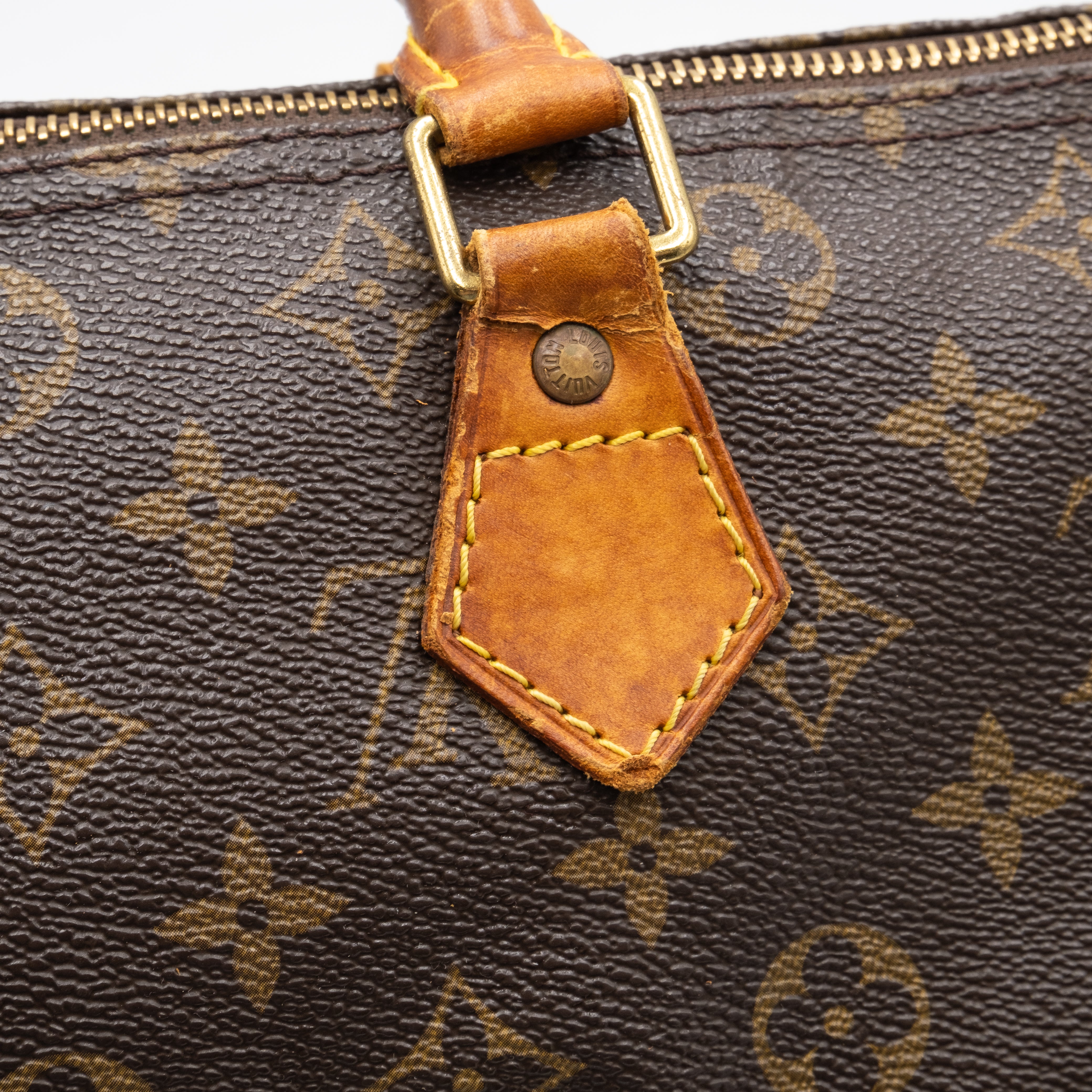 Louis Vuitton Sac à main Speedy 30 Vintage Monogram Marron