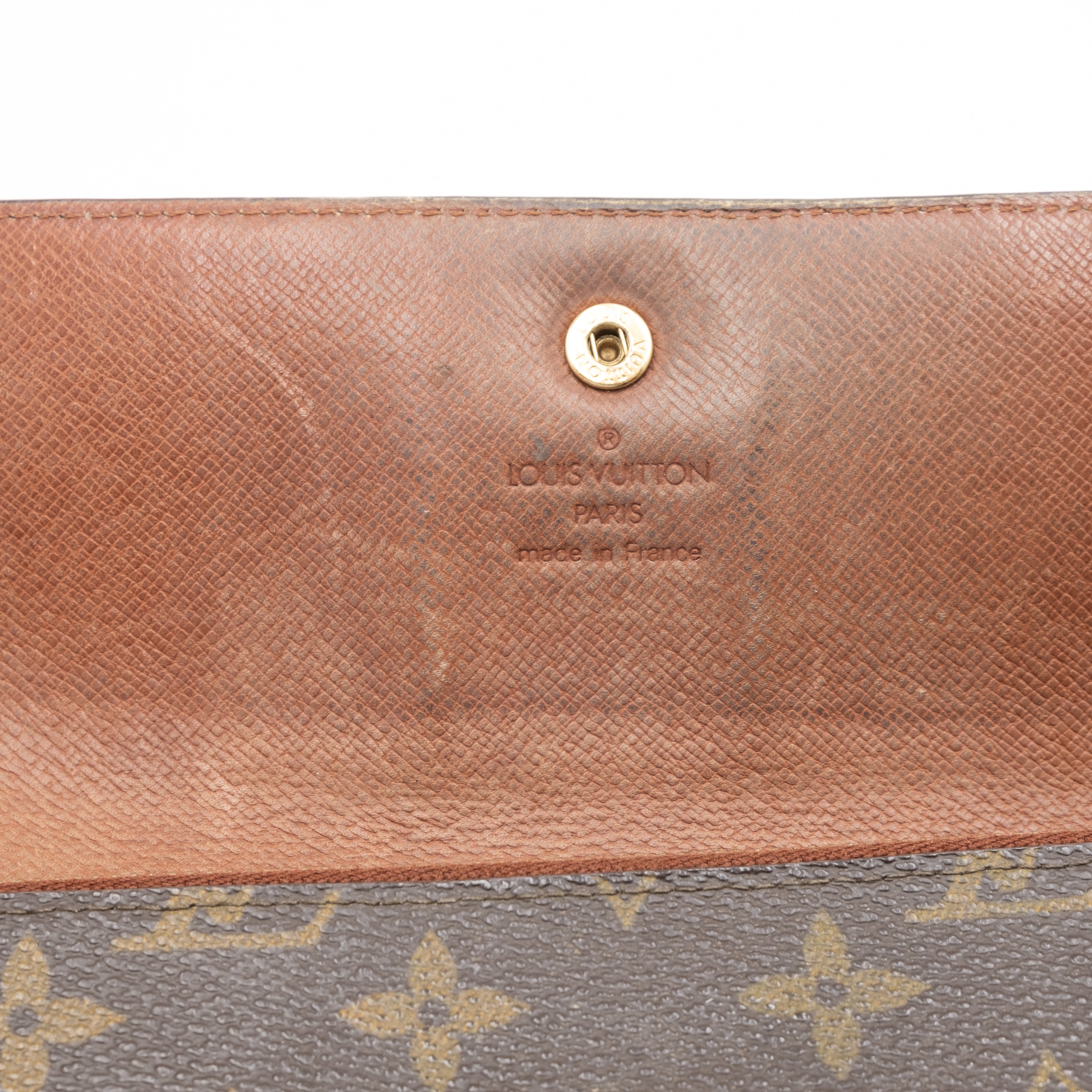 Louis Vuitton Portefeuille Monogram Marron
