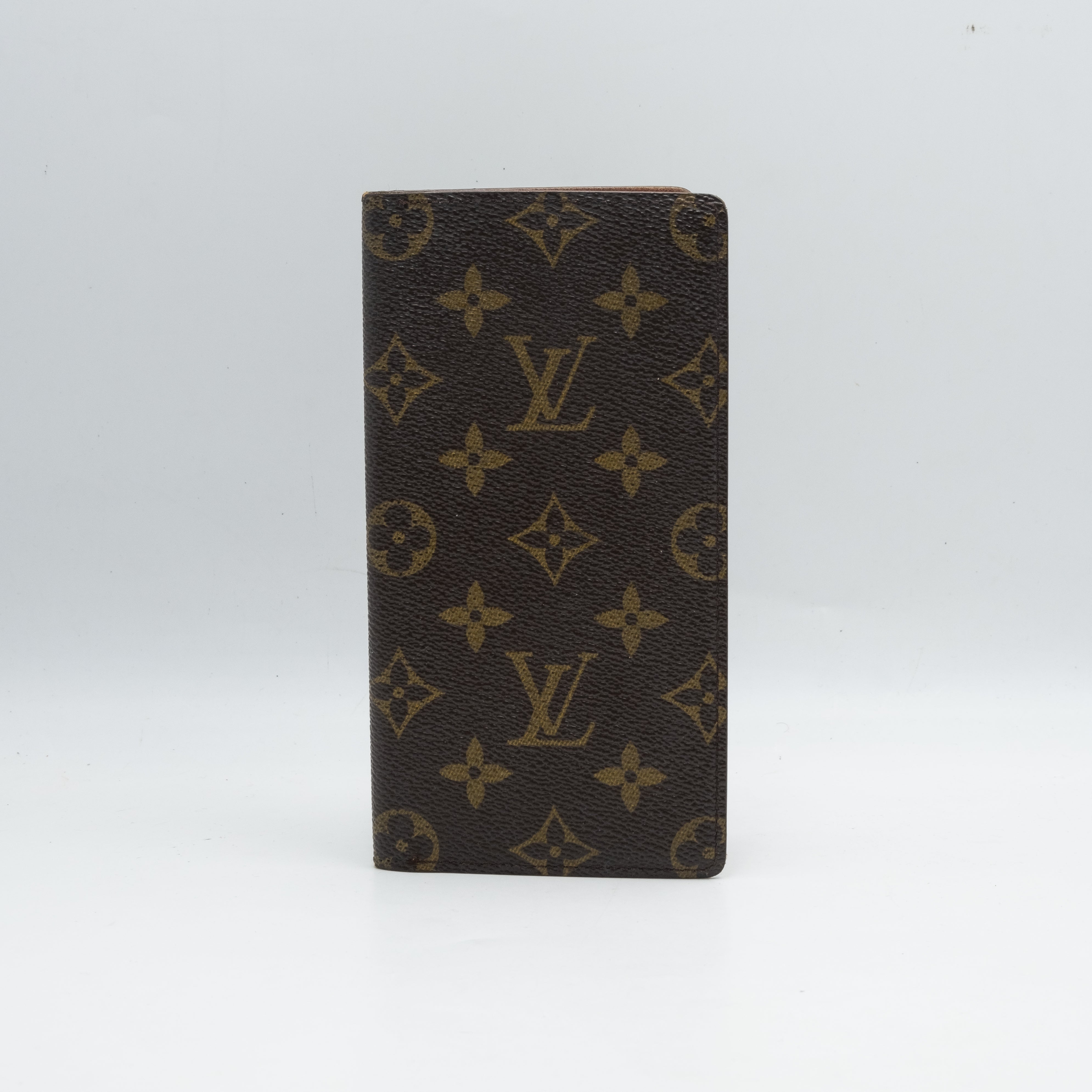 Louis Vuitton Portefeuille Chéquier Monogram Marron