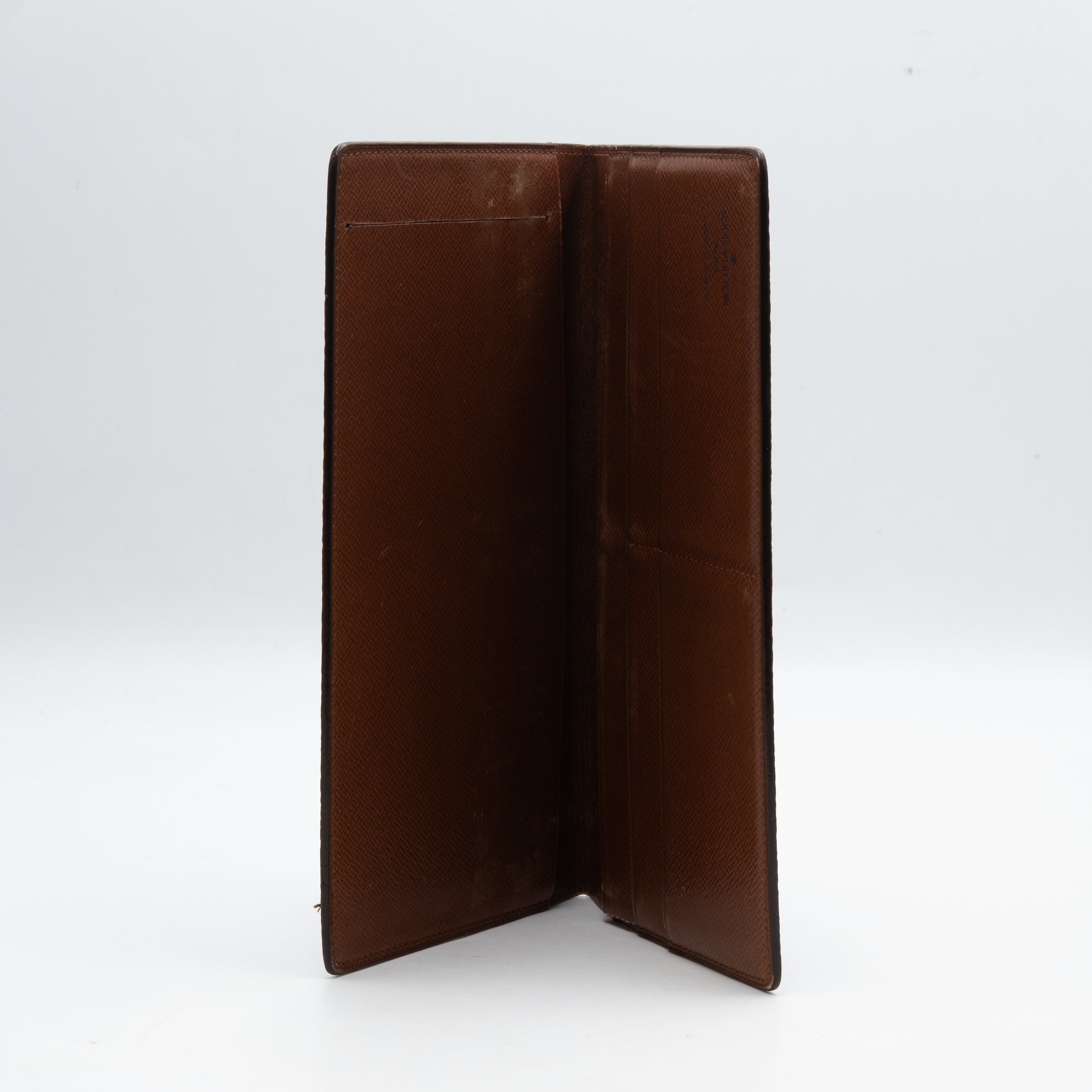 Louis Vuitton Portefeuille Chéquier Monogram Marron
