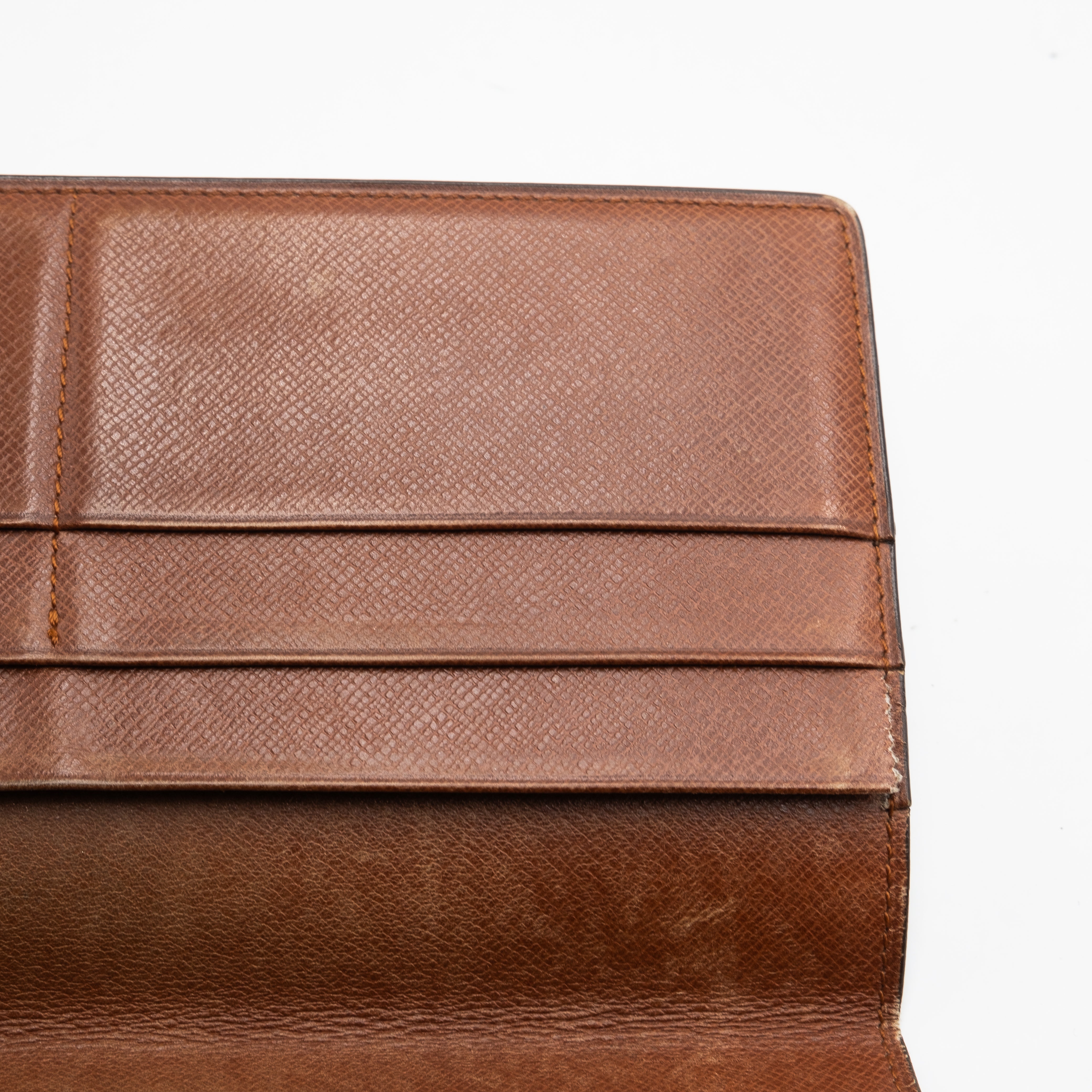 Louis Vuitton Portefeuille Chéquier Monogram Marron