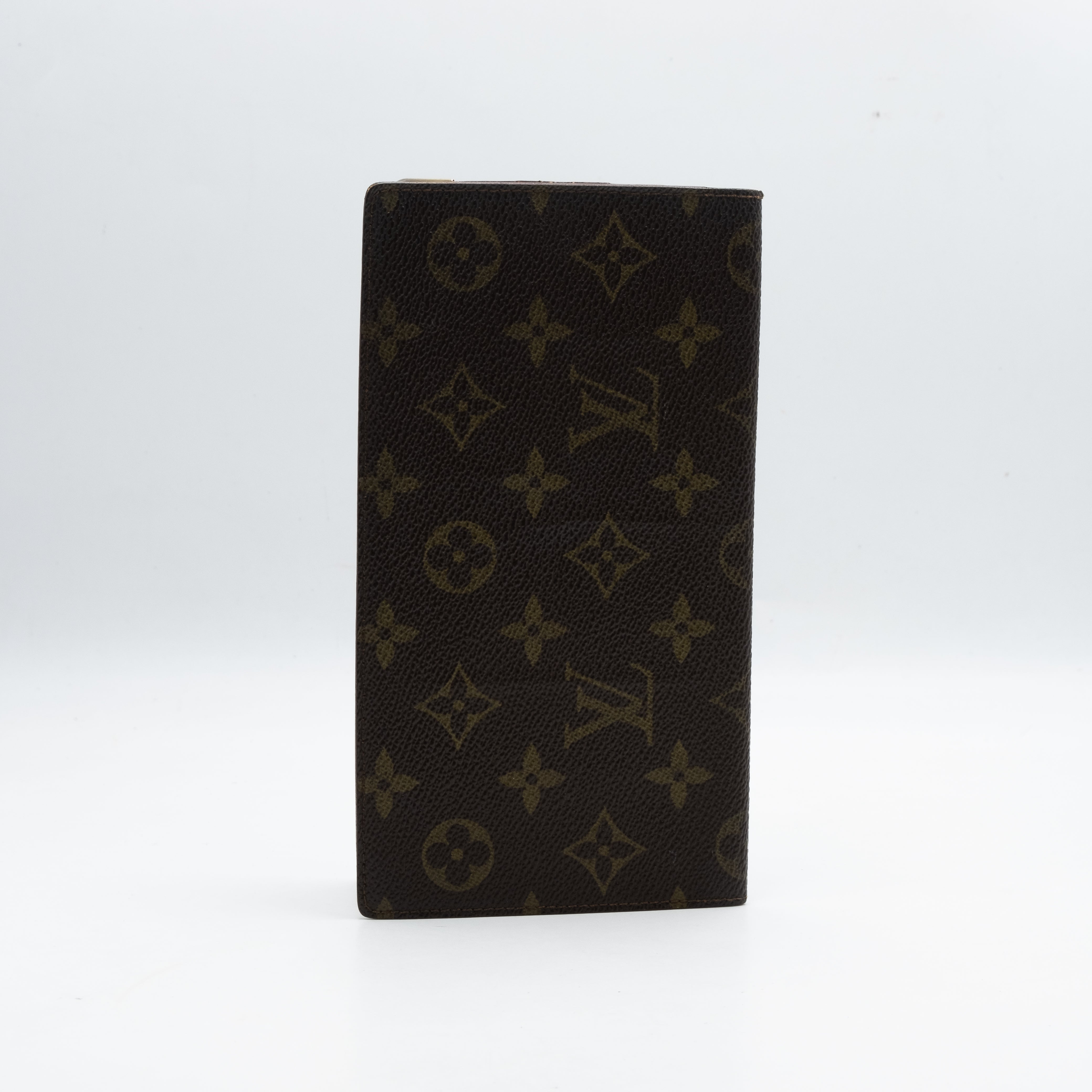 Louis Vuitton Portefeuille Chéquier Monogram Marron