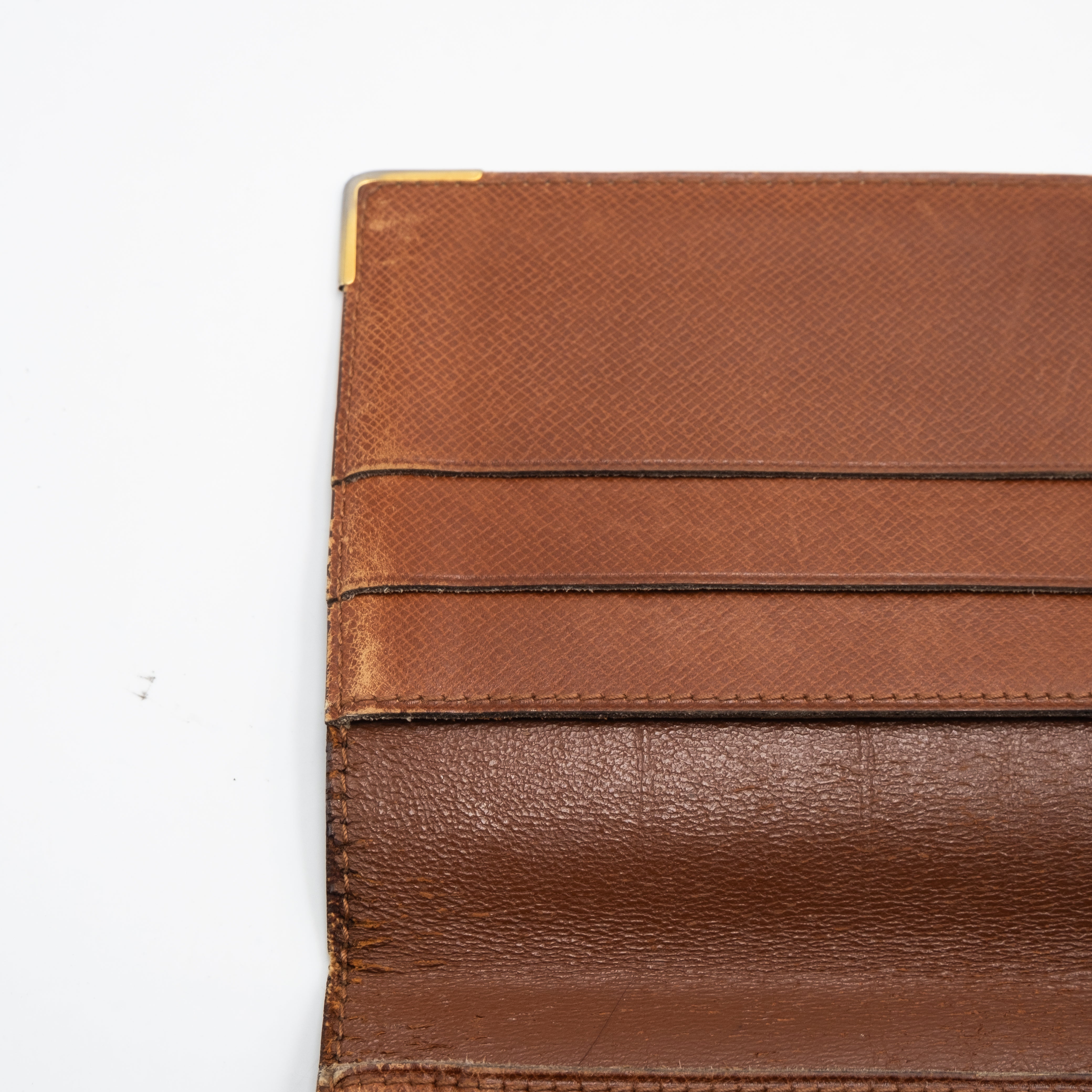 Louis Vuitton Portefeuille Chéquier Monogram Marron