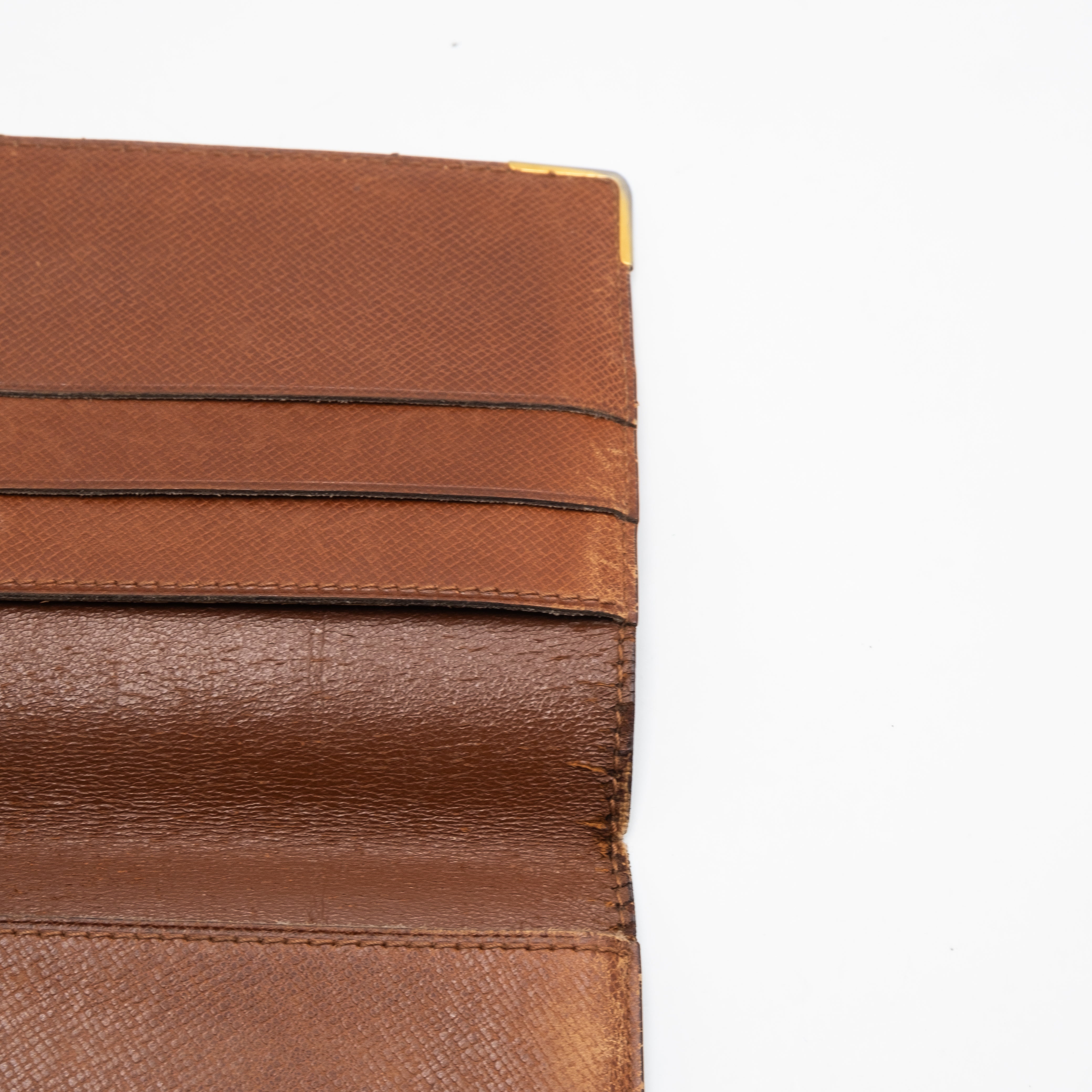 Louis Vuitton Portefeuille Chéquier Monogram Marron