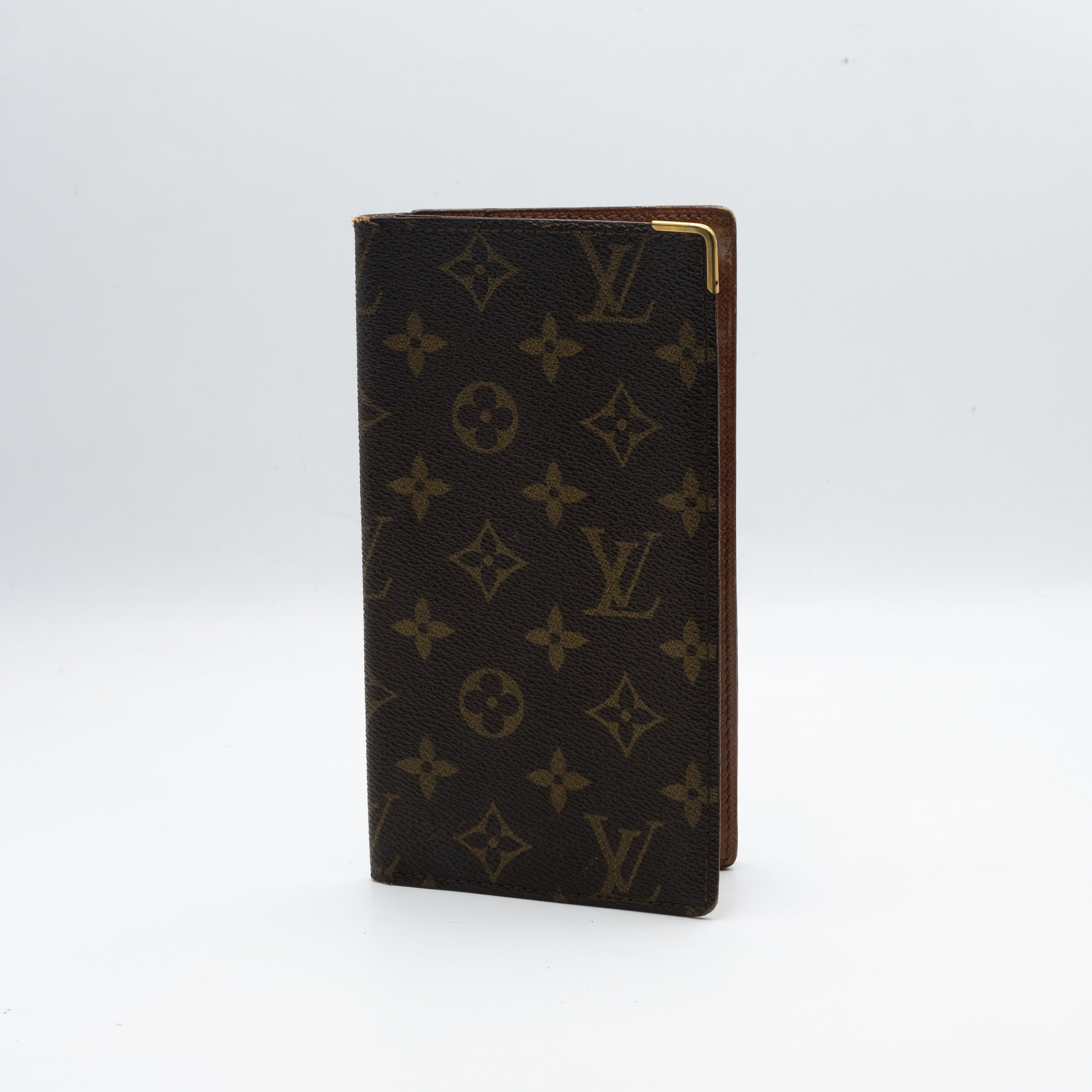 Louis Vuitton Portefeuille Chéquier Monogram Marron