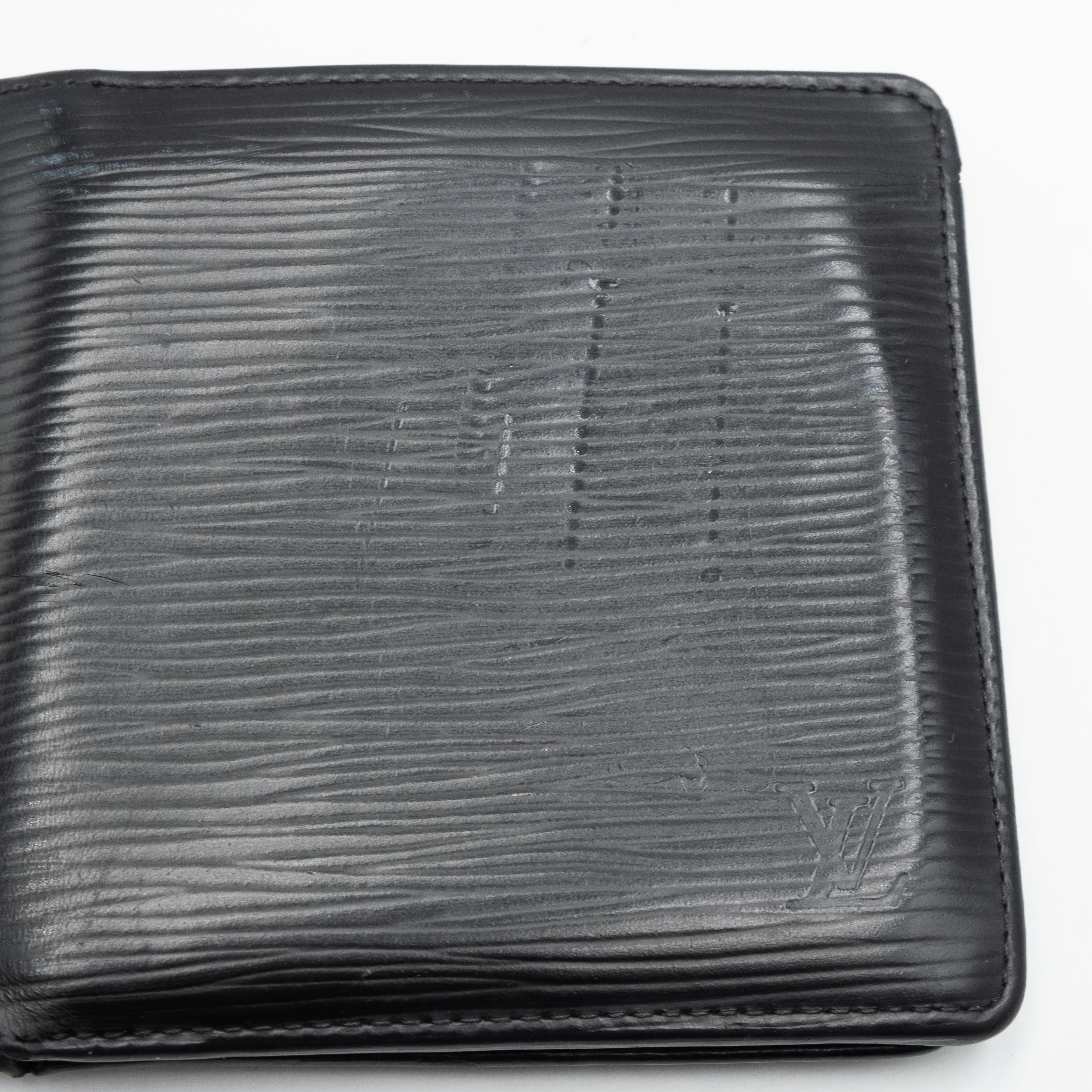 Louis Vuitton Epi Black Wallet