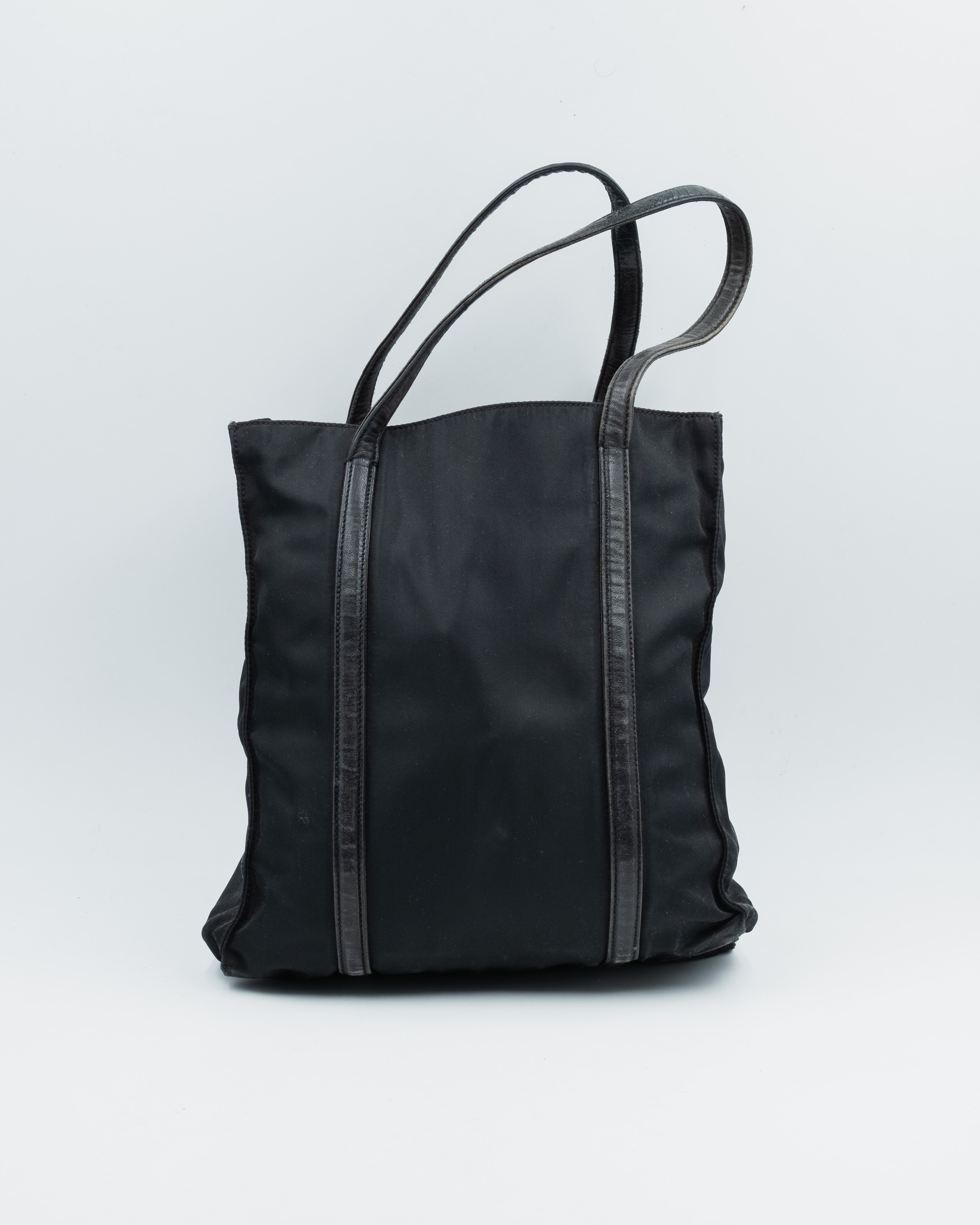 Prada SAC À MAIN RE-NYLON EN TOILE NOIR