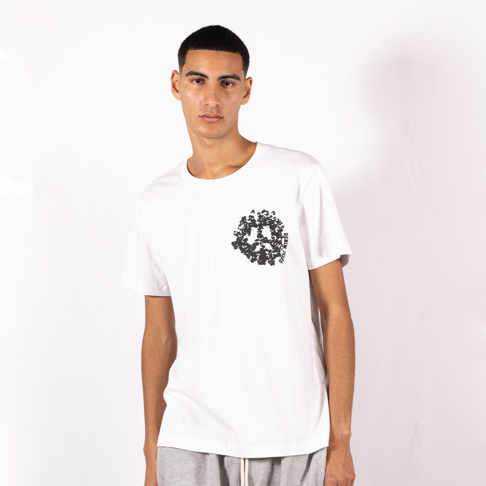 Denim Tears T-shirt University Blanc