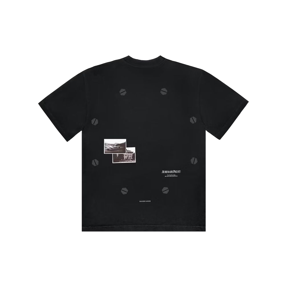 T-shirt Travis Scott CJ x Audemars Piguet Vintage - Black
