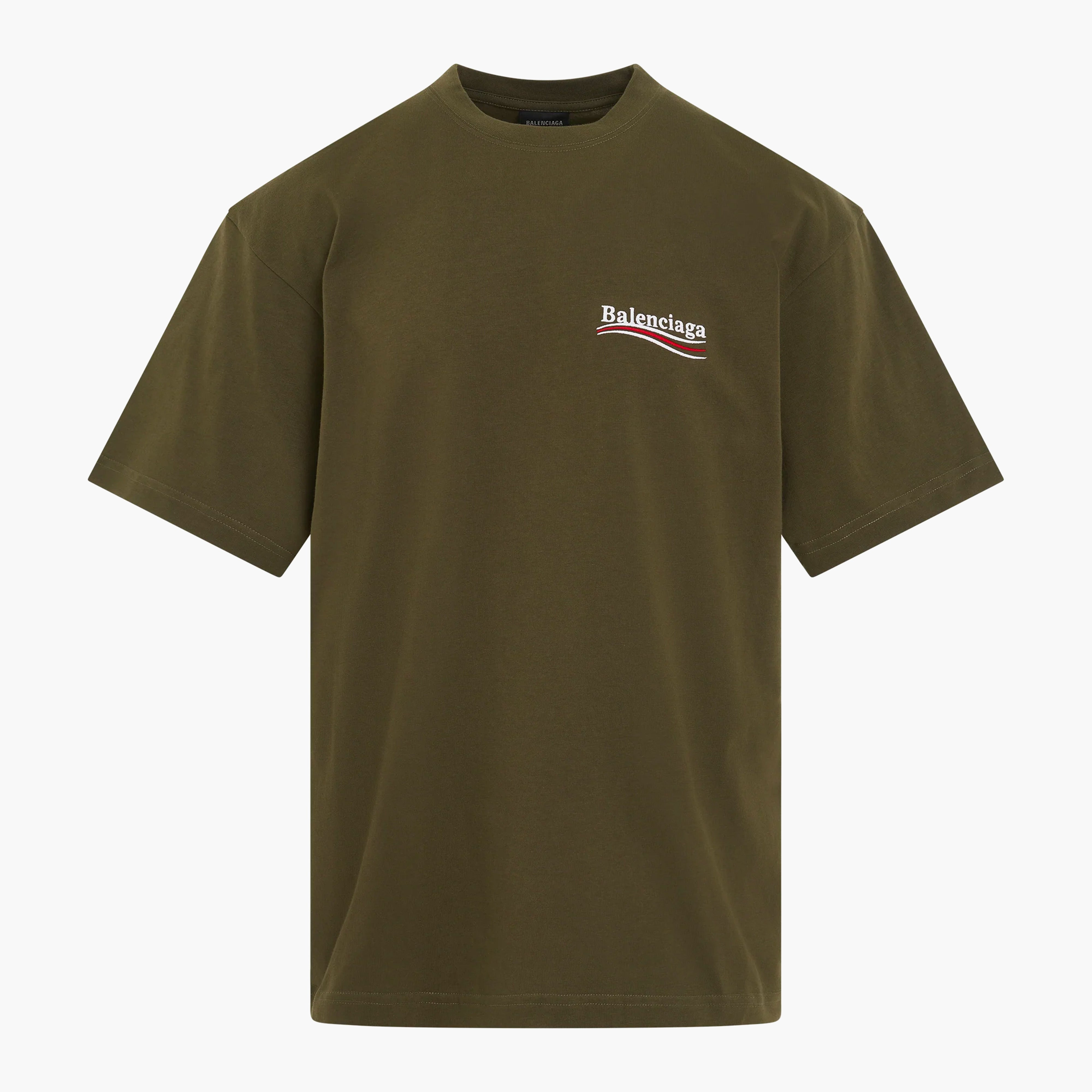 Balenciaga Political Campaign T-Shirt Green