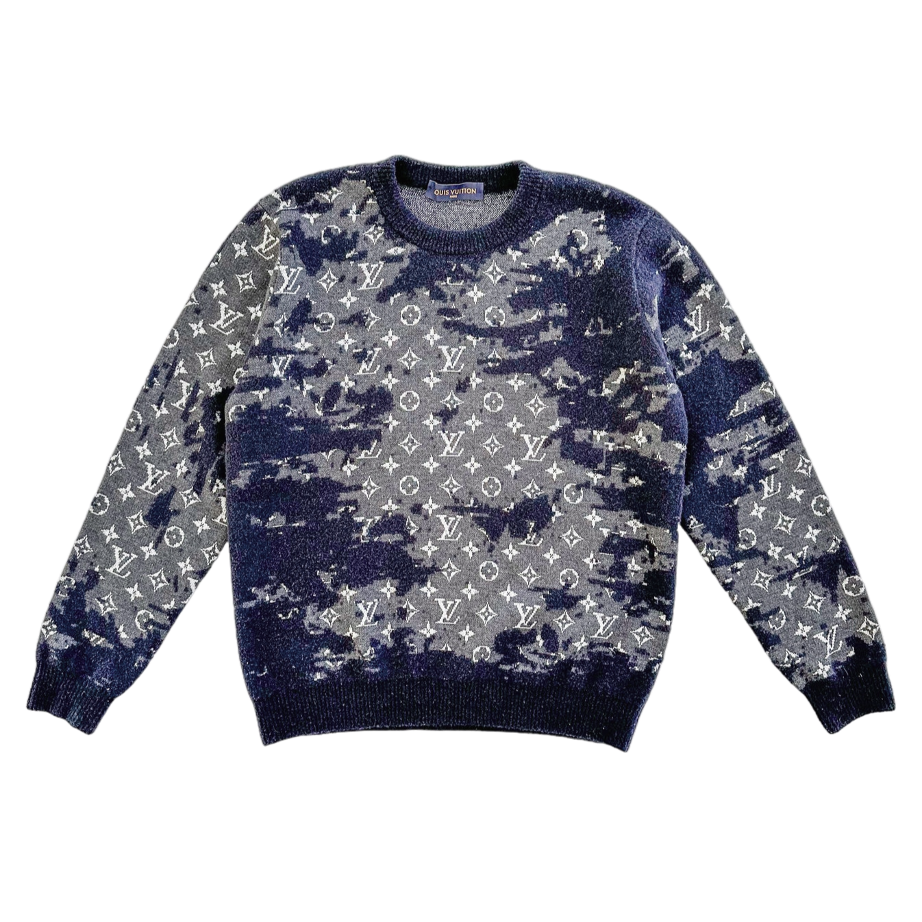 Louis Vuitton Pull - Monogram - Wool Grey