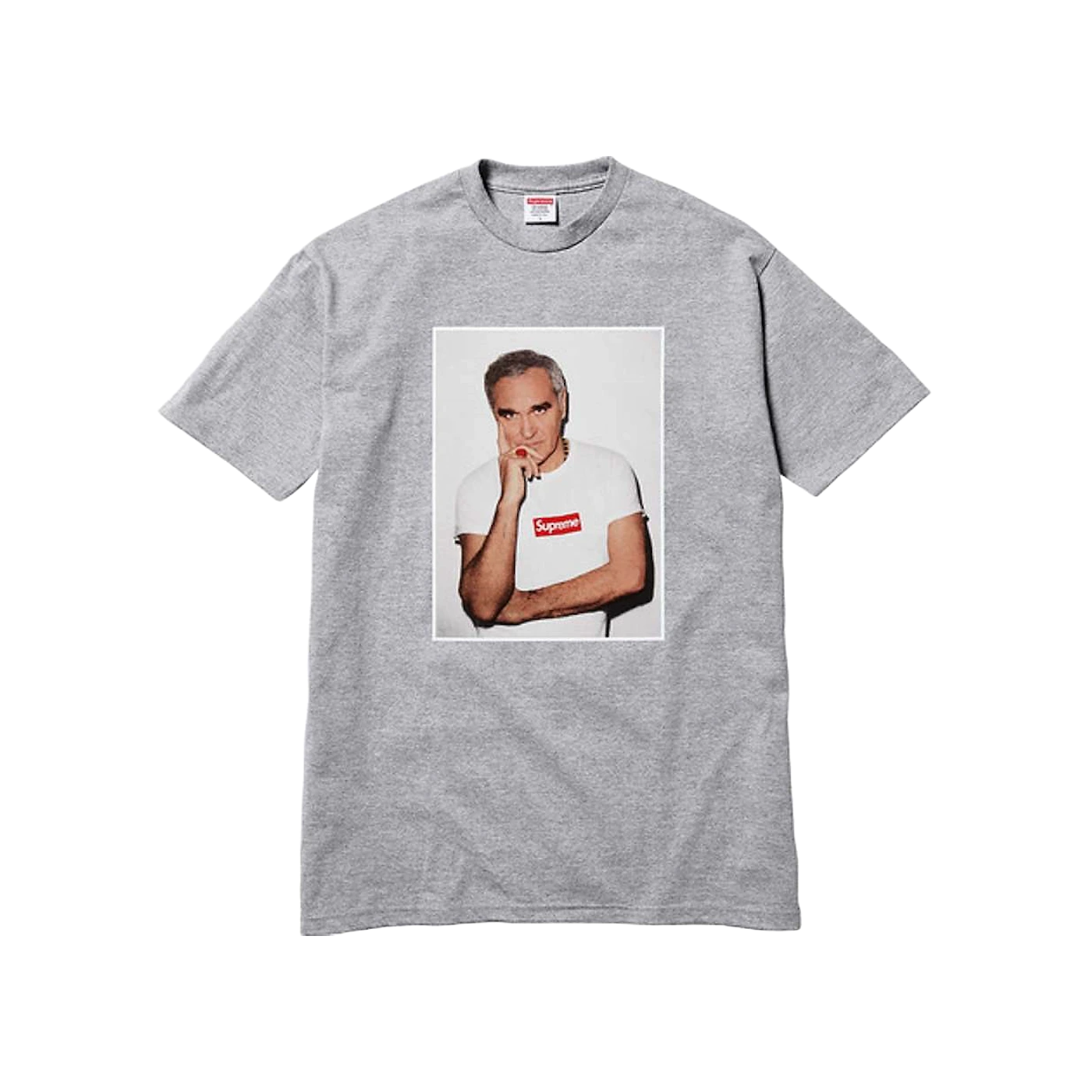 Supreme Tee Shirt - Morrissey - Grey