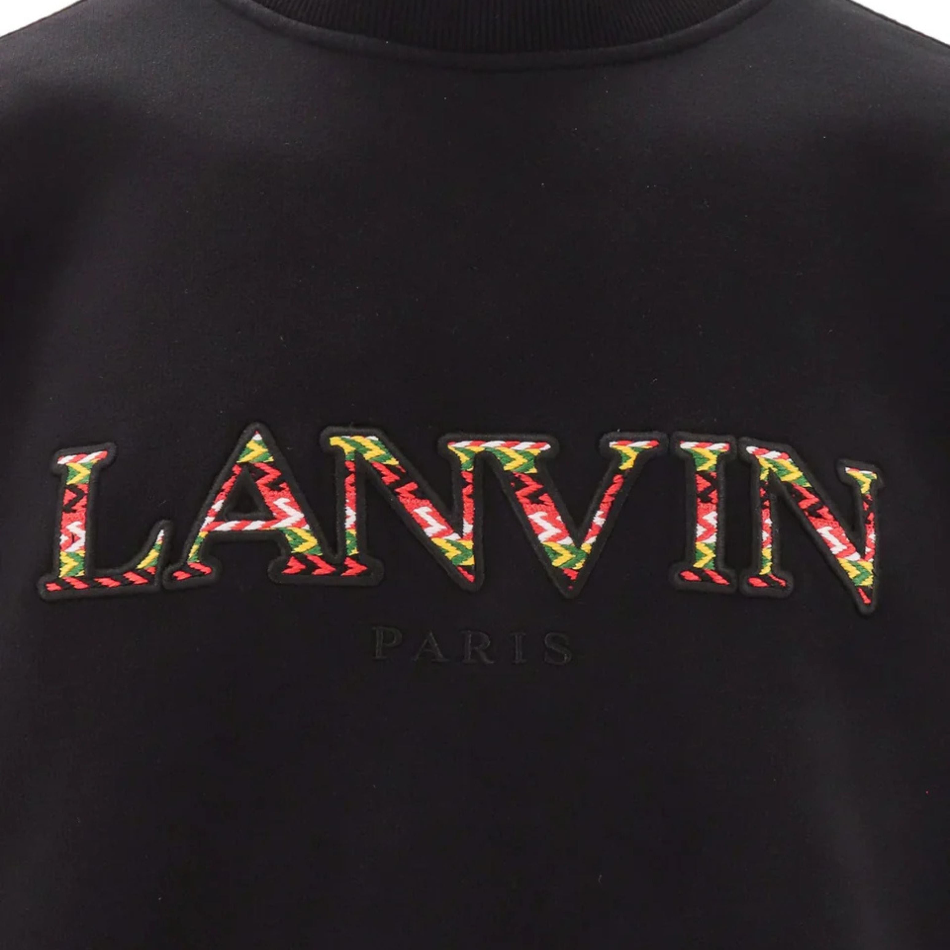 Lanvin LANVIN CREWNECK CLASSIQUE BLACK
