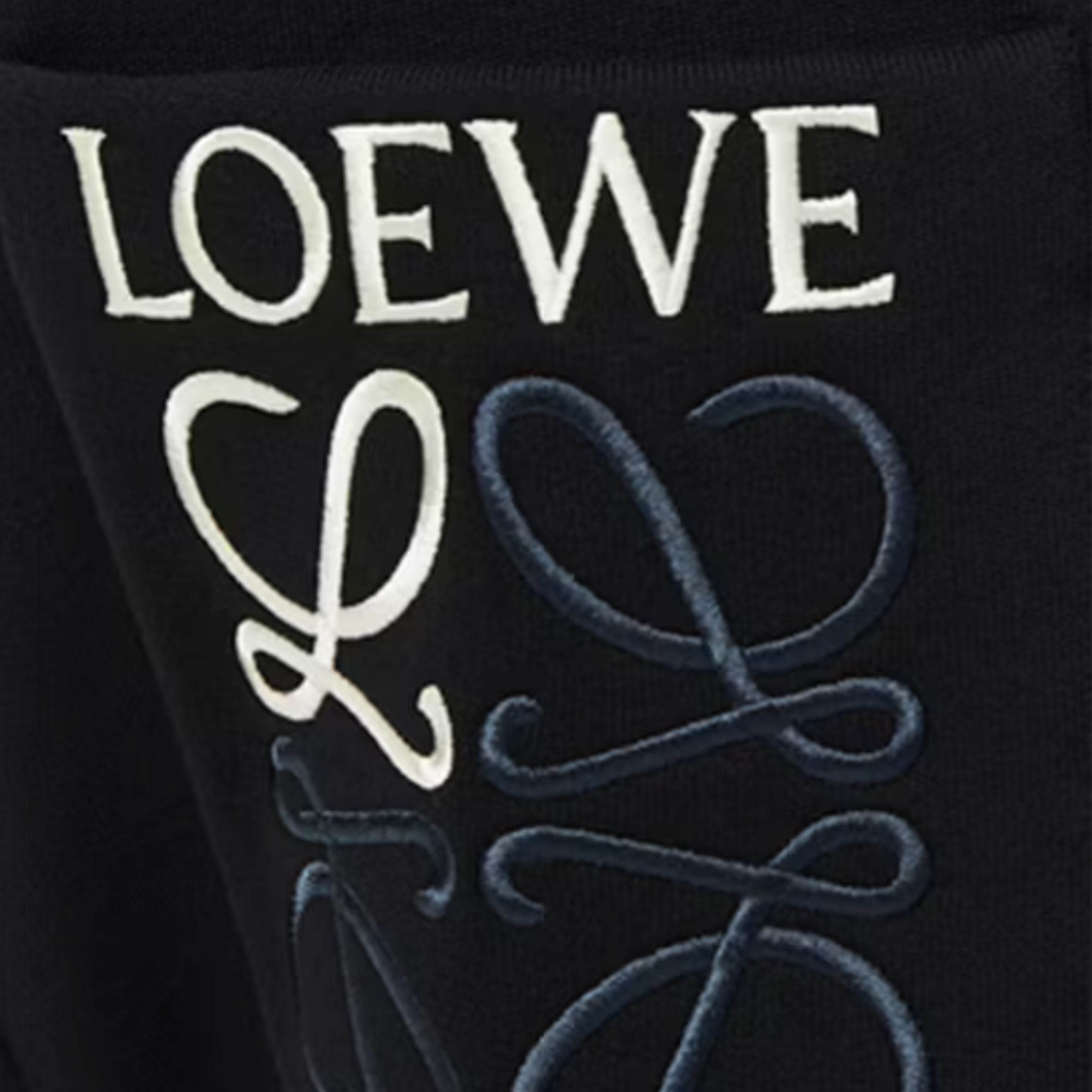 Loewe Pantalon de Jogging Logo Noir
