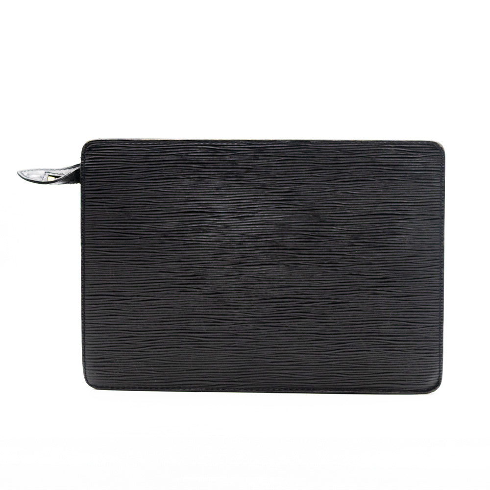 Louis Vuitton Pochette Cuir Epi Noir