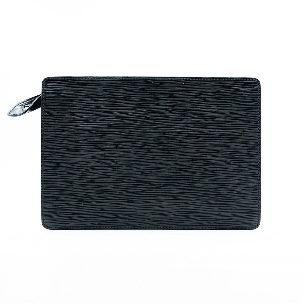 Louis Vuitton Pochette Cuir Epi Noir