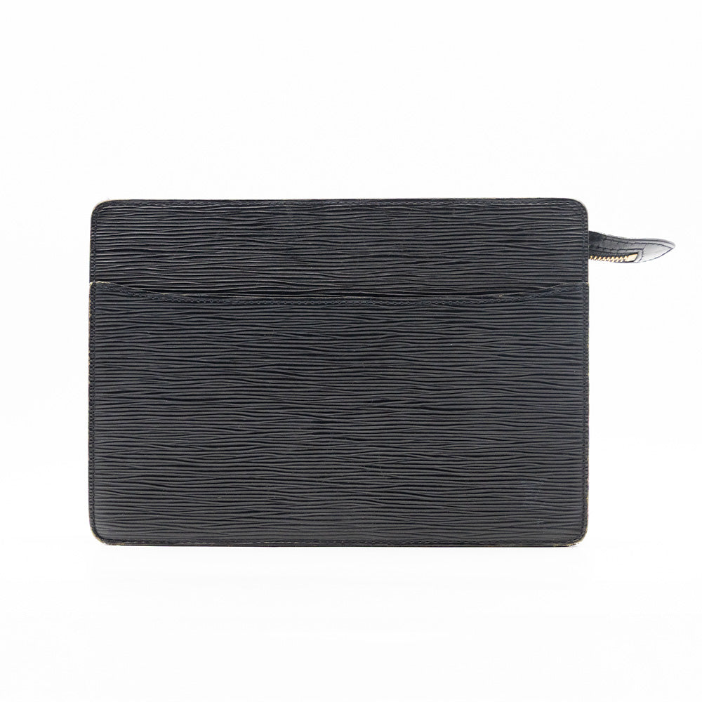 Louis Vuitton Pochette Cuir Epi Noir