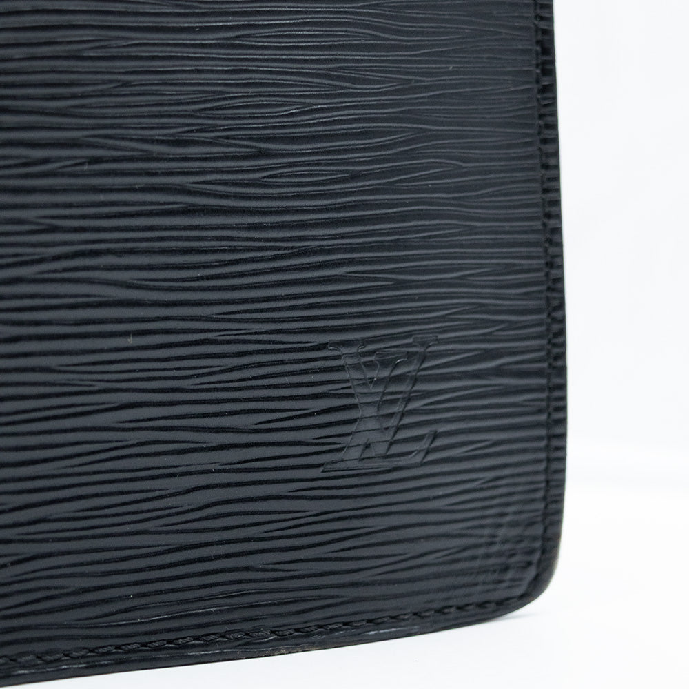 Louis Vuitton Pochette - Serviette Ambassador Epi - Black