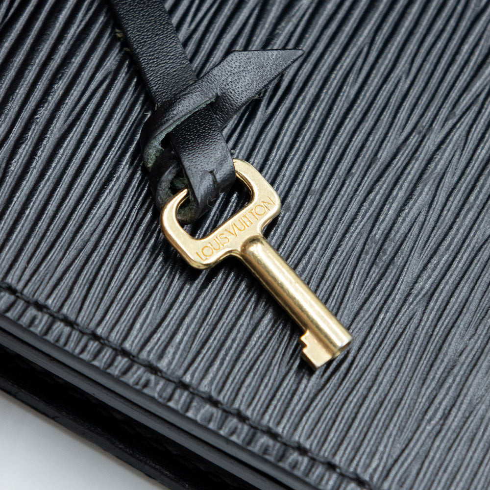 Louis Vuitton Pochette - Serviette Ambassador Epi - Black