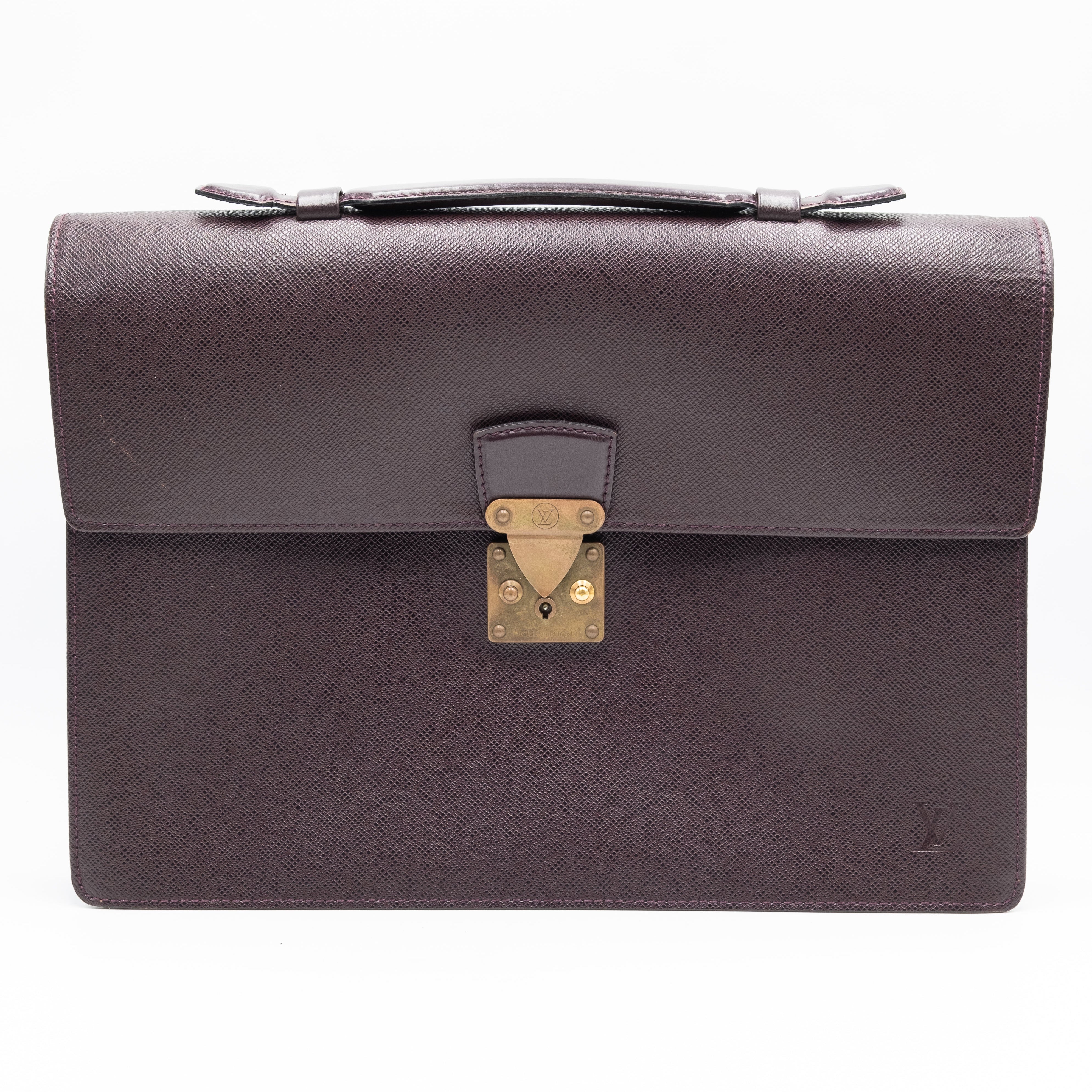 Louis Vuitton Moskova Bordeaux Pouch and Briefcase