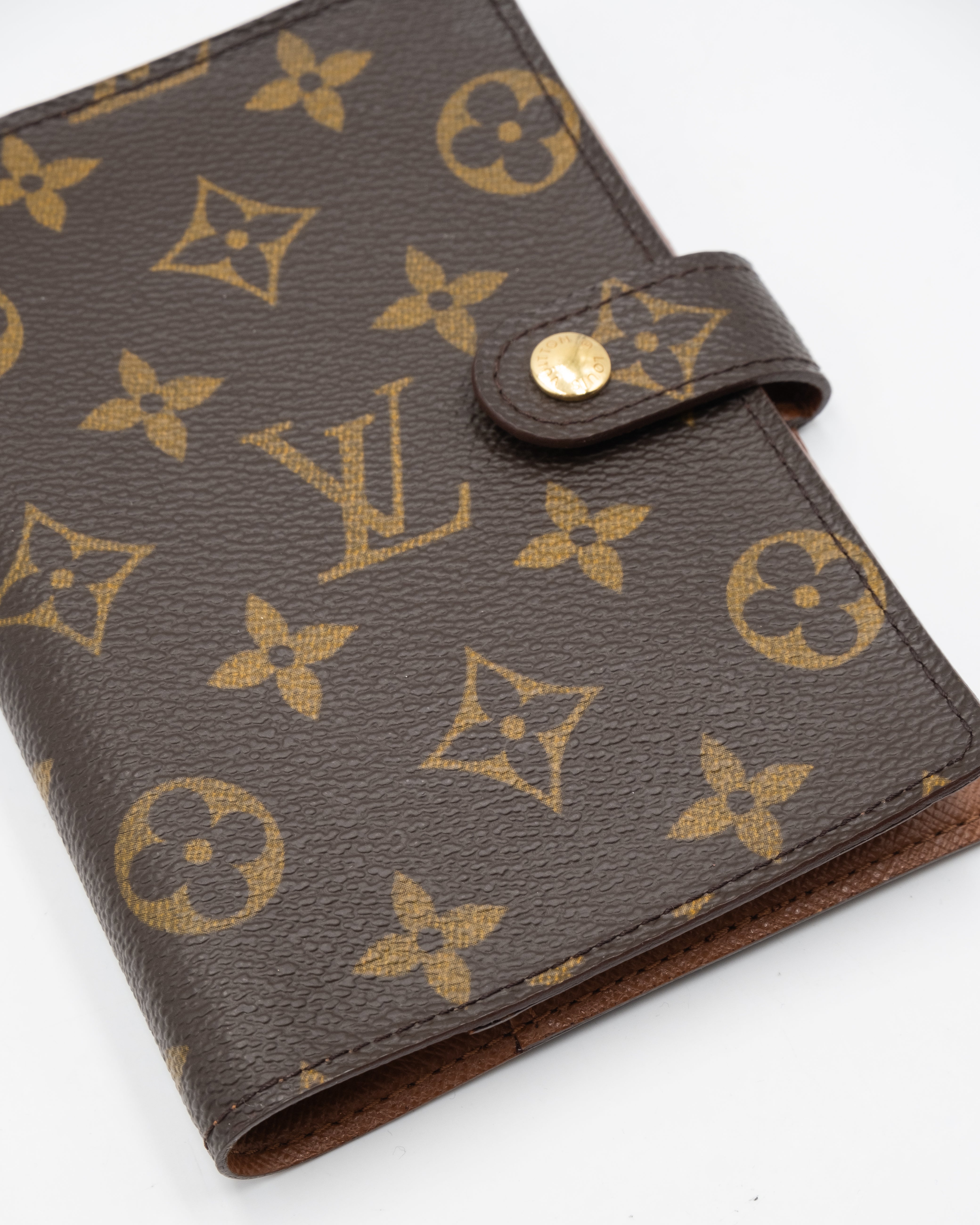 Louis Vuitton Monogram Brown Diary Holder