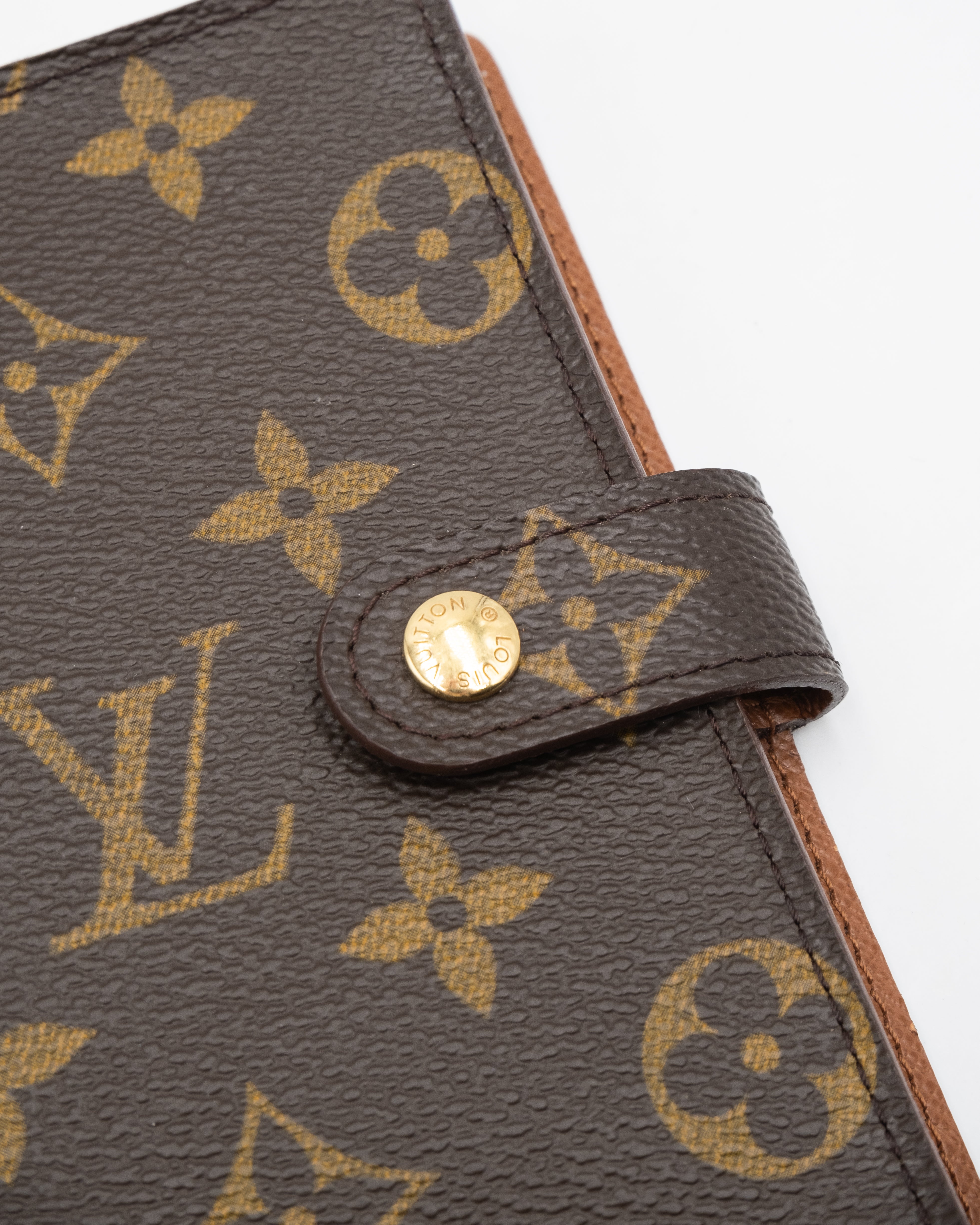 Louis Vuitton Monogram Brown Diary Holder