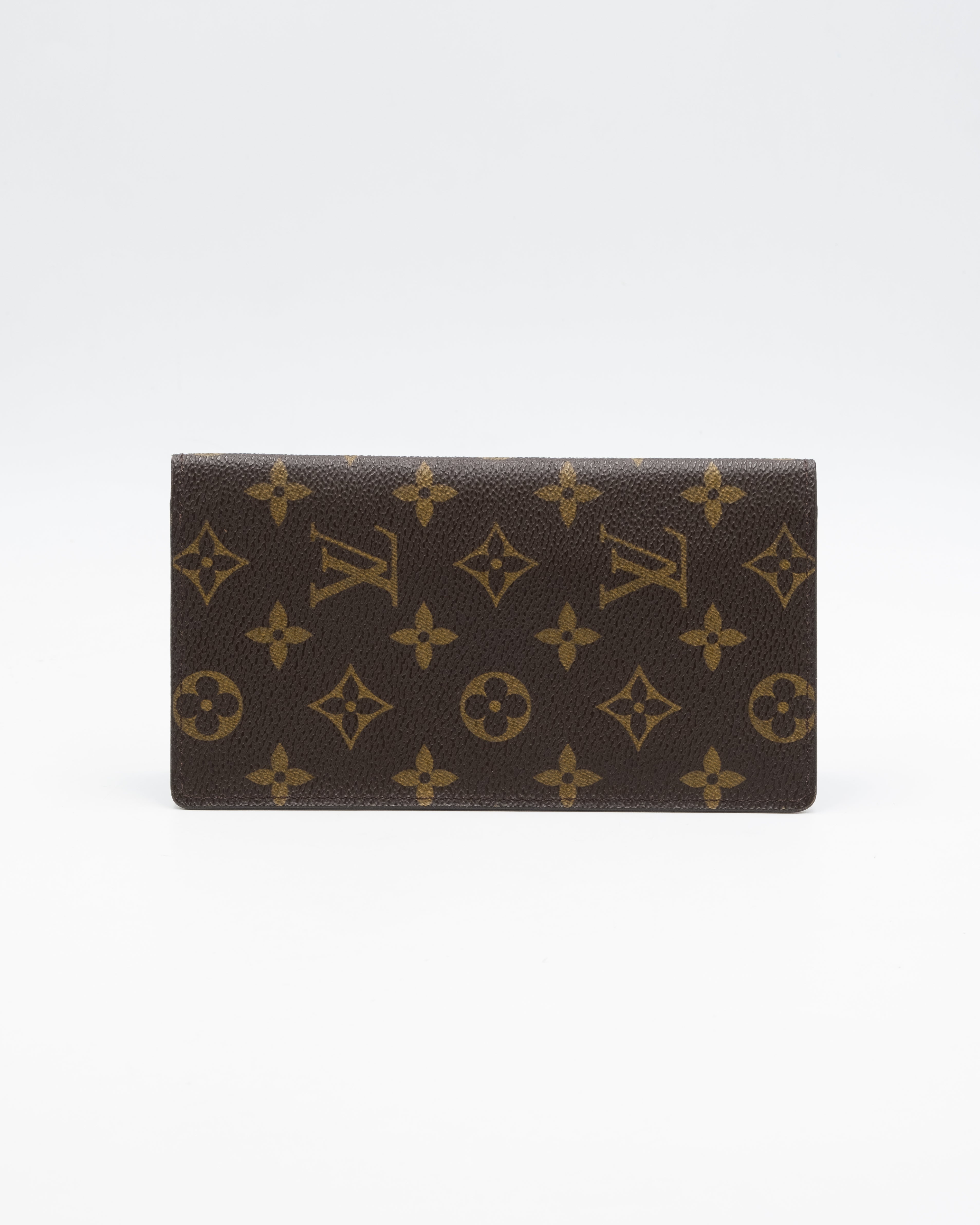 Louis Vuitton Portefeuille Chéquier Monogram Marron