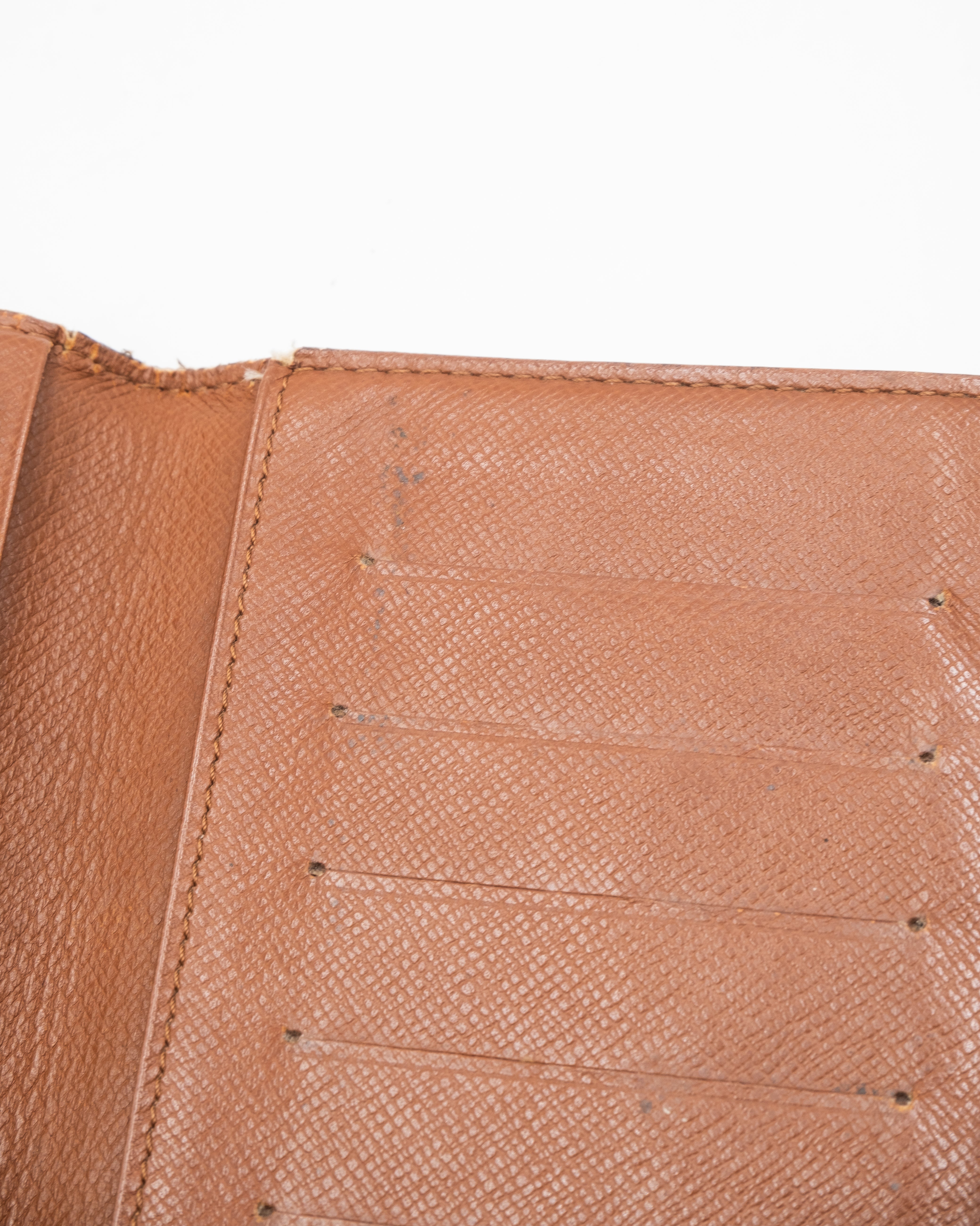 Louis Vuitton Portefeuille Chéquier Monogram Marron