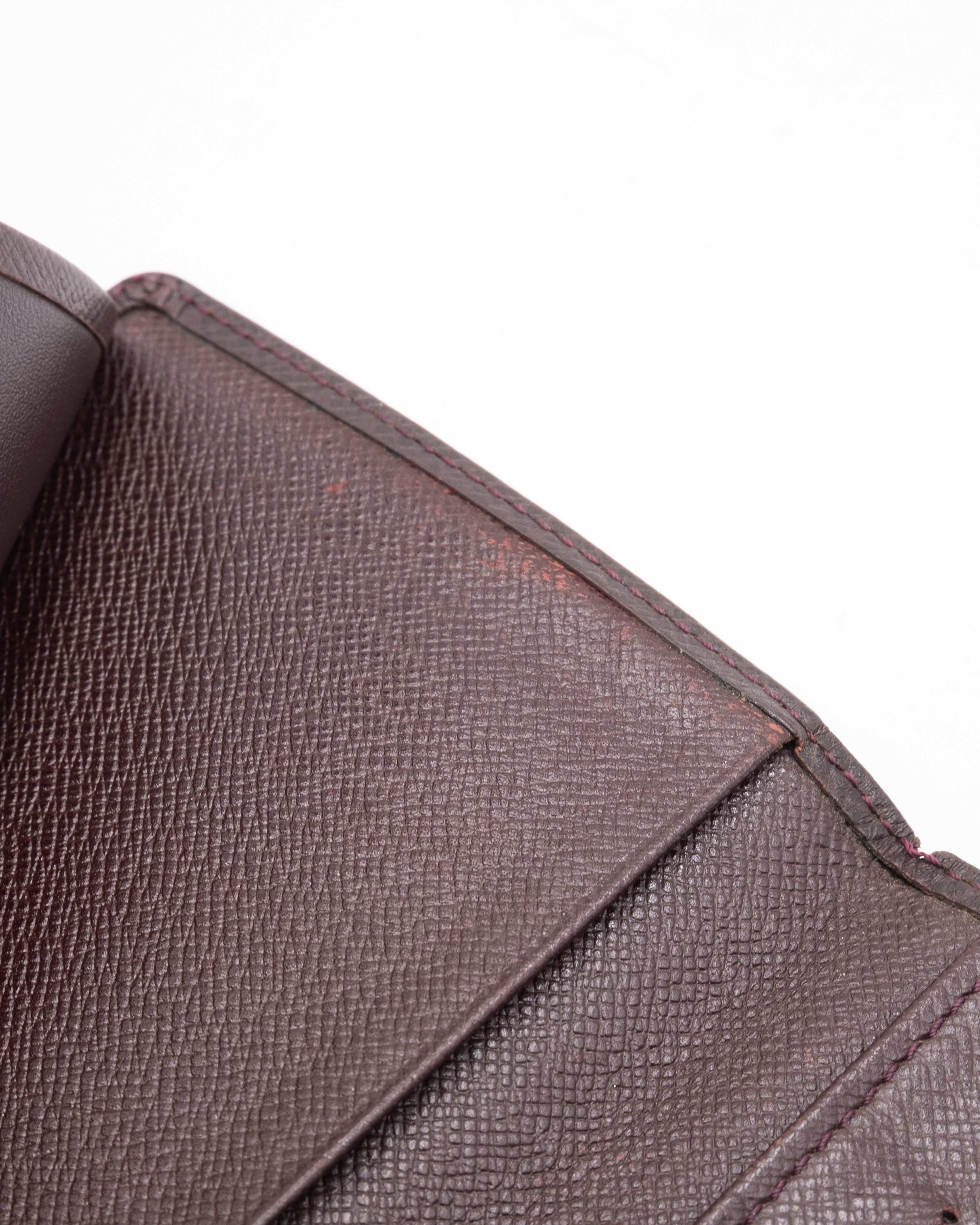 Louis Vuitton Portefeuille Long Epi Marron