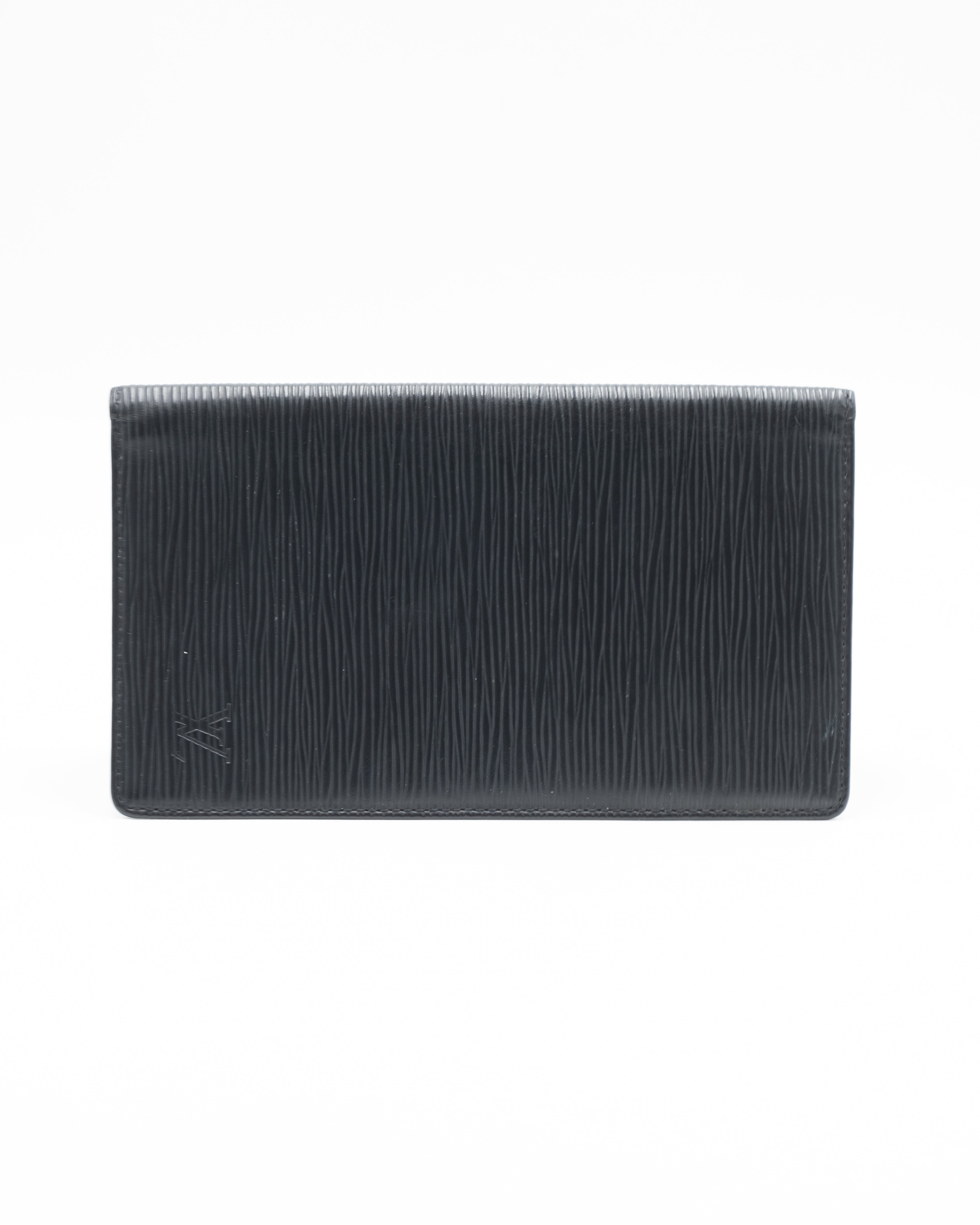Louis Vuitton Portefeuille Long Epi Noir